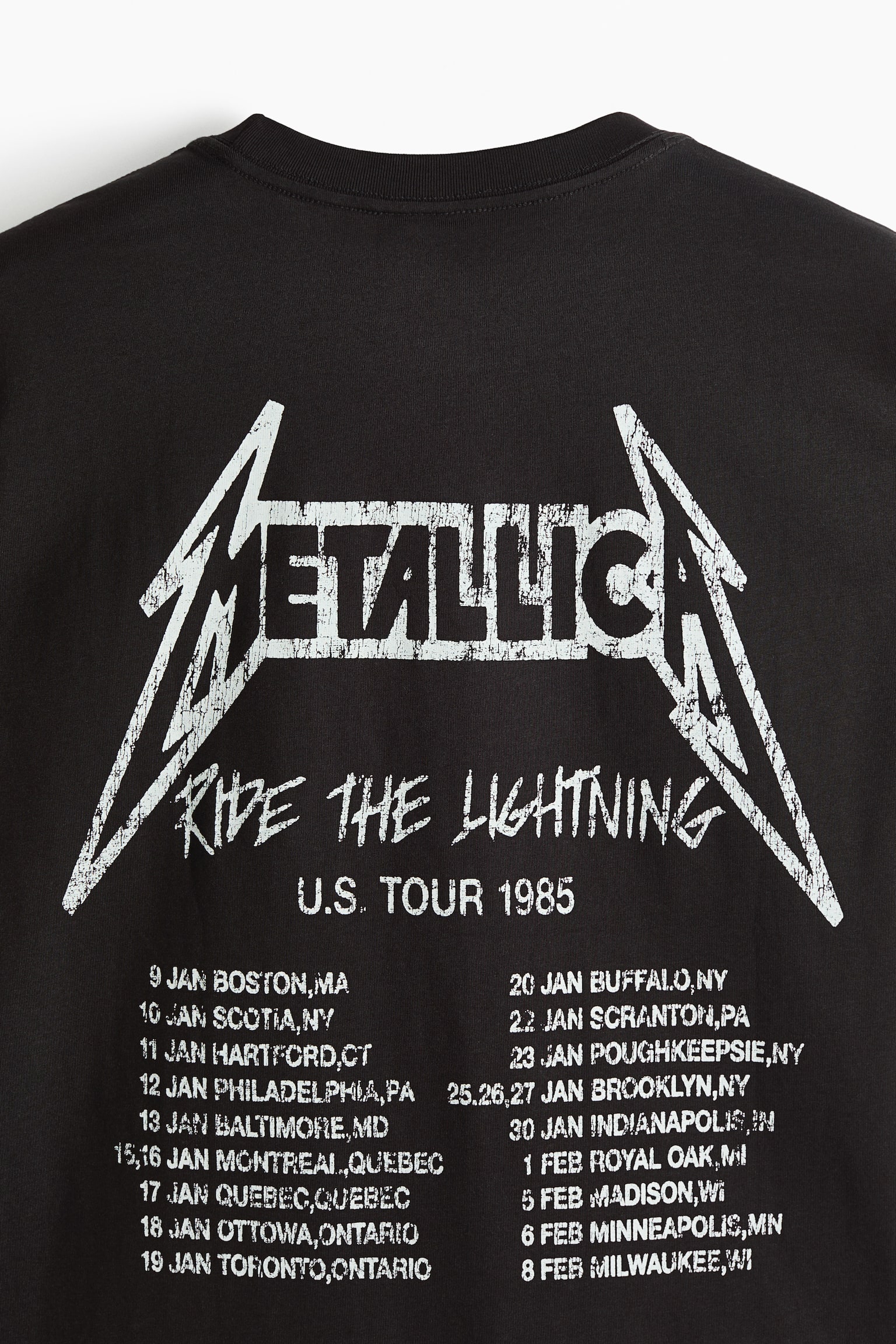 Loose Fit T-shirt - Black/Metallica/Black/Nirvana/White/Honda/Black/ 2pac/Brown/Van Gogh/Black/Florida Gators/White/University of Michigan/White/Claude Monet/White/Pulp Fiction/White/NASCAR - 2