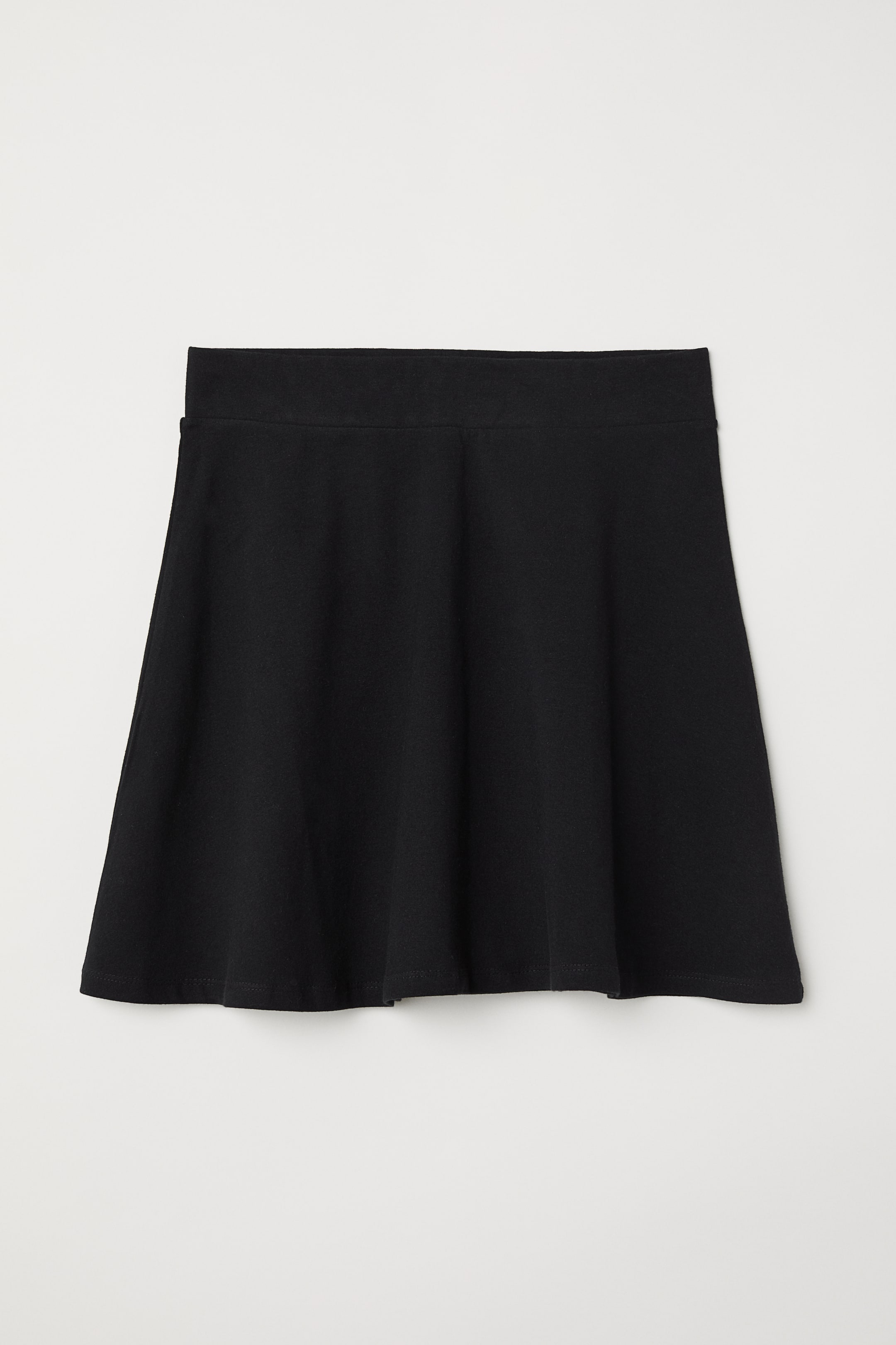 Bell-shaped skirt - Short - Black - Ladies | H&M GB