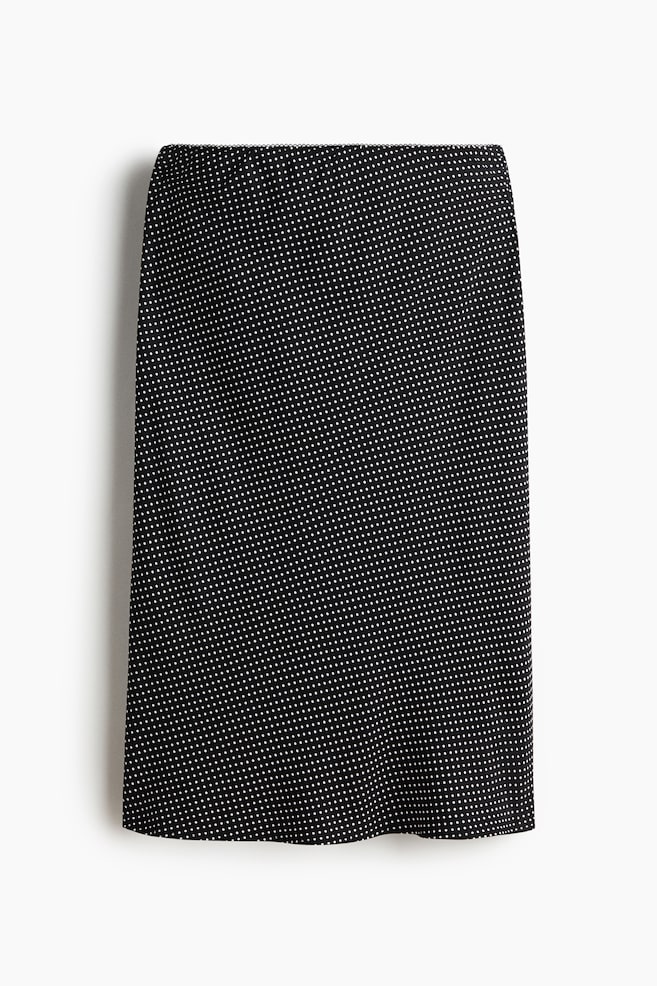 Fond de jupe en viscose - Noir/à pois blancs/Crème/fleuri/Jaune clair - 1
