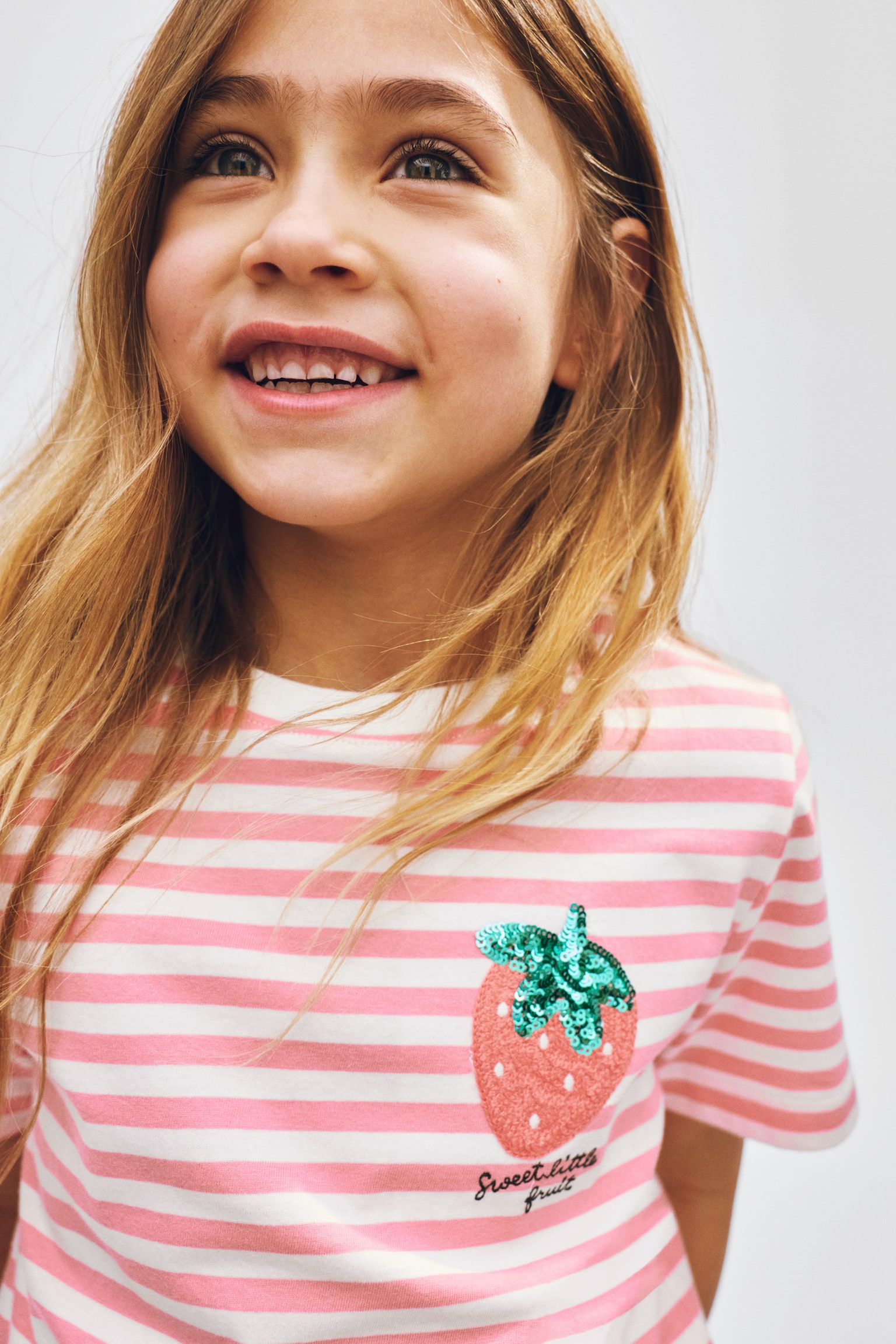 T-shirt avec motifs - Rose/fraise/Crème/Ciao/Blanc/marine/Marine/Rose clair/cœurs/Blanc/fraises/Crème/boucles - 2