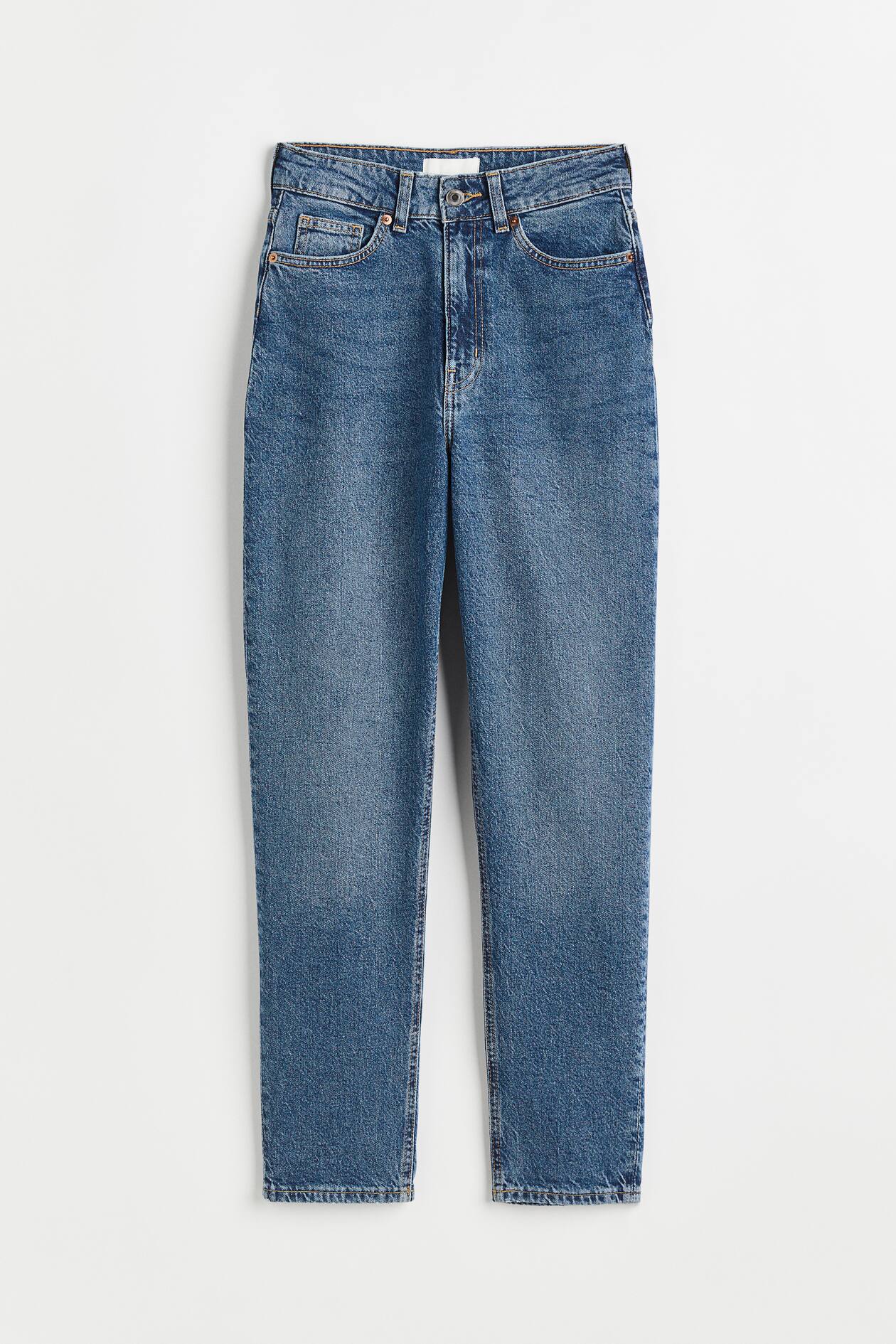 Slim Mom High Ankle Jeans - Denim blue - Ladies | H&M US