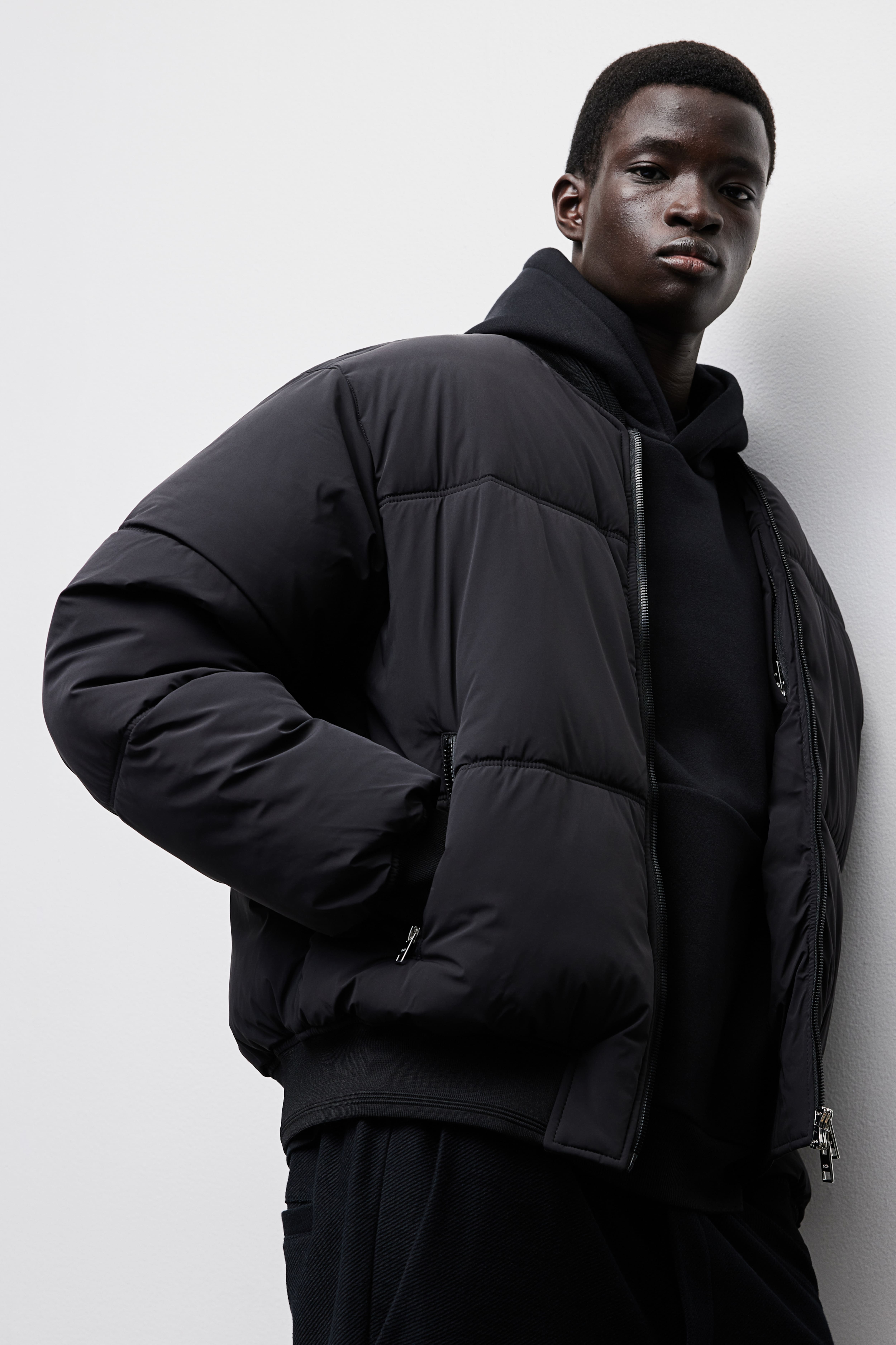 Mens padded bomber online