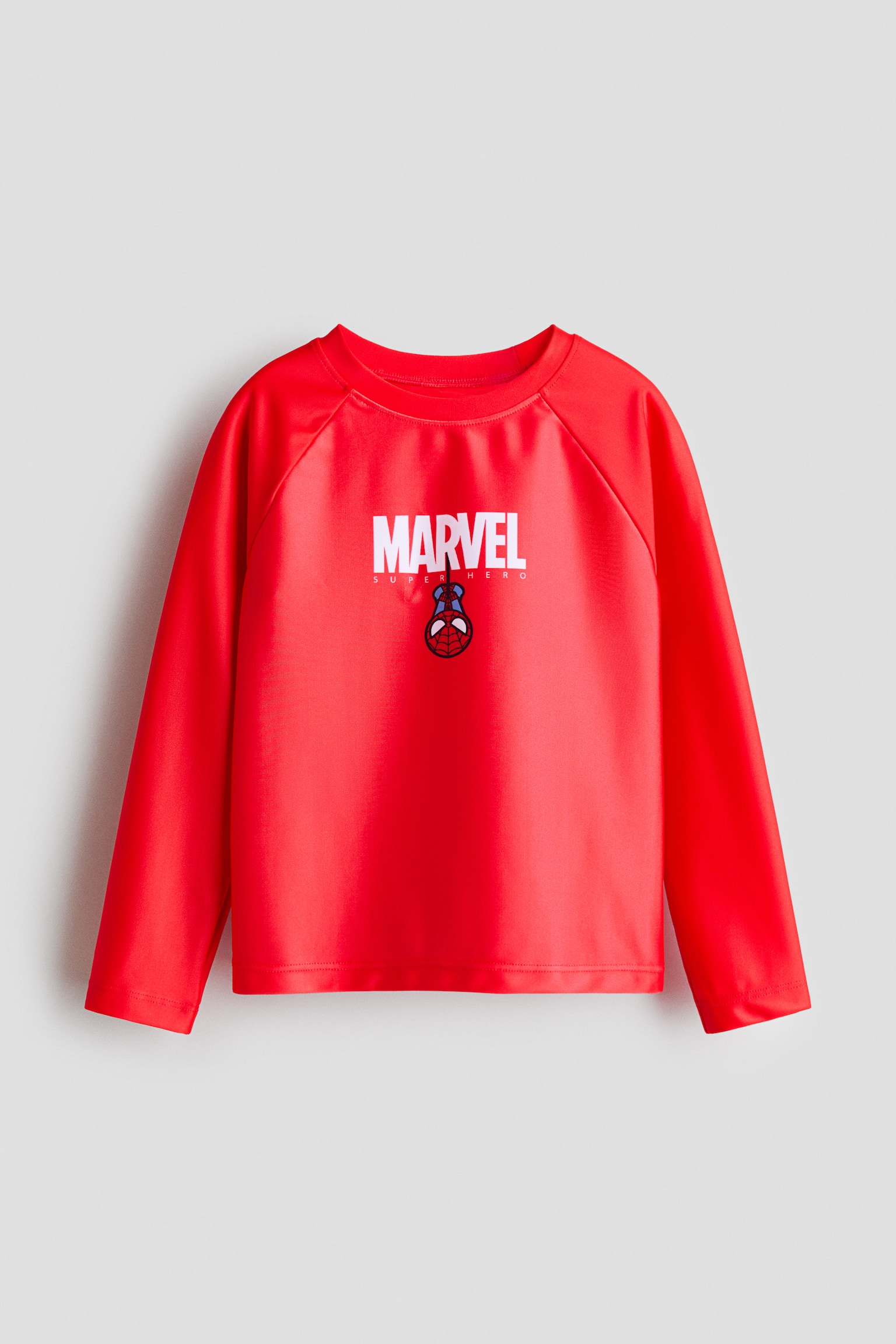 Блуза за плуване с UPF 50 и принт - Червен/Marvel Comics/Светлосин/Блуи