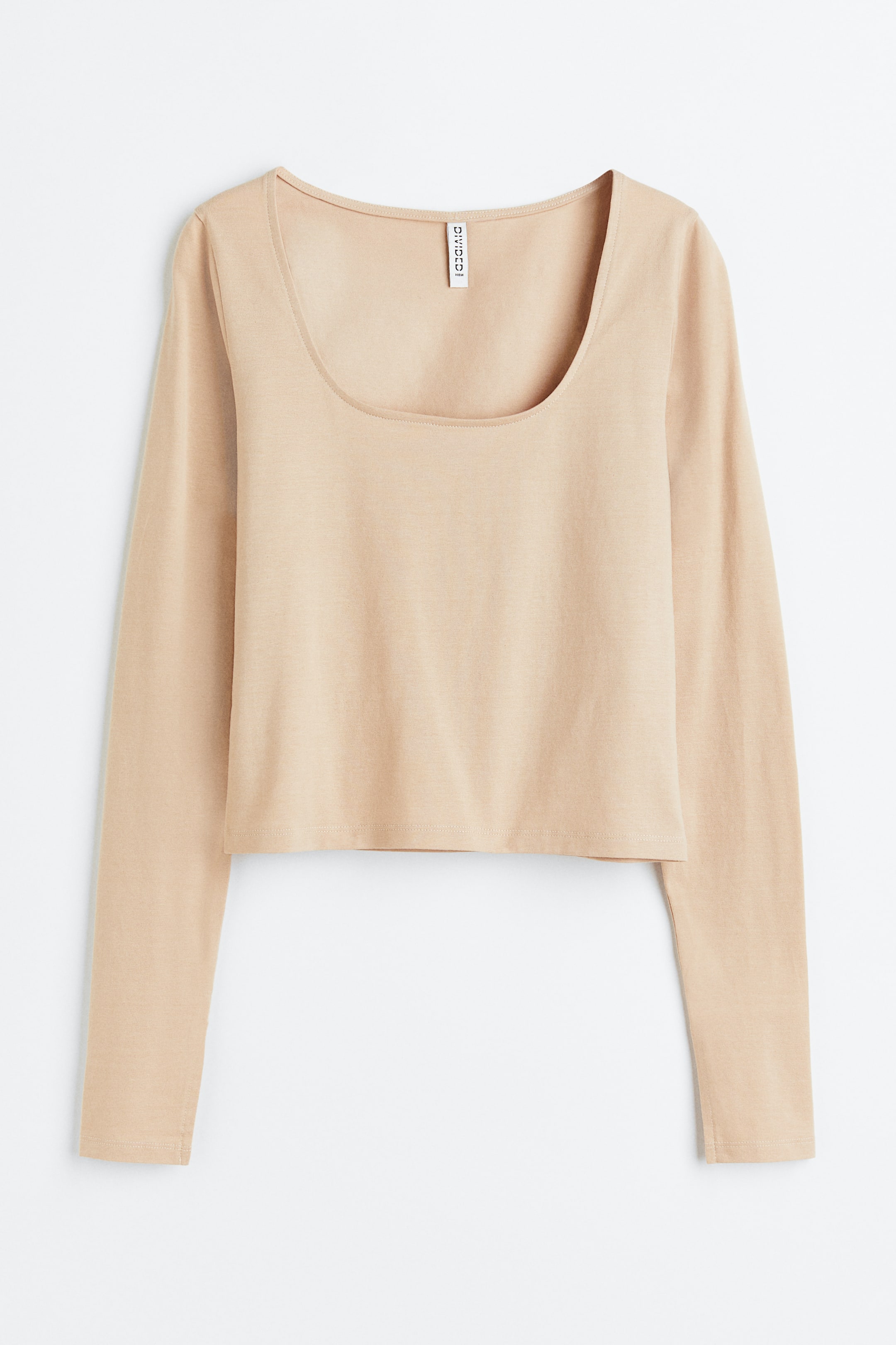 Long-sleeved Cotton Top