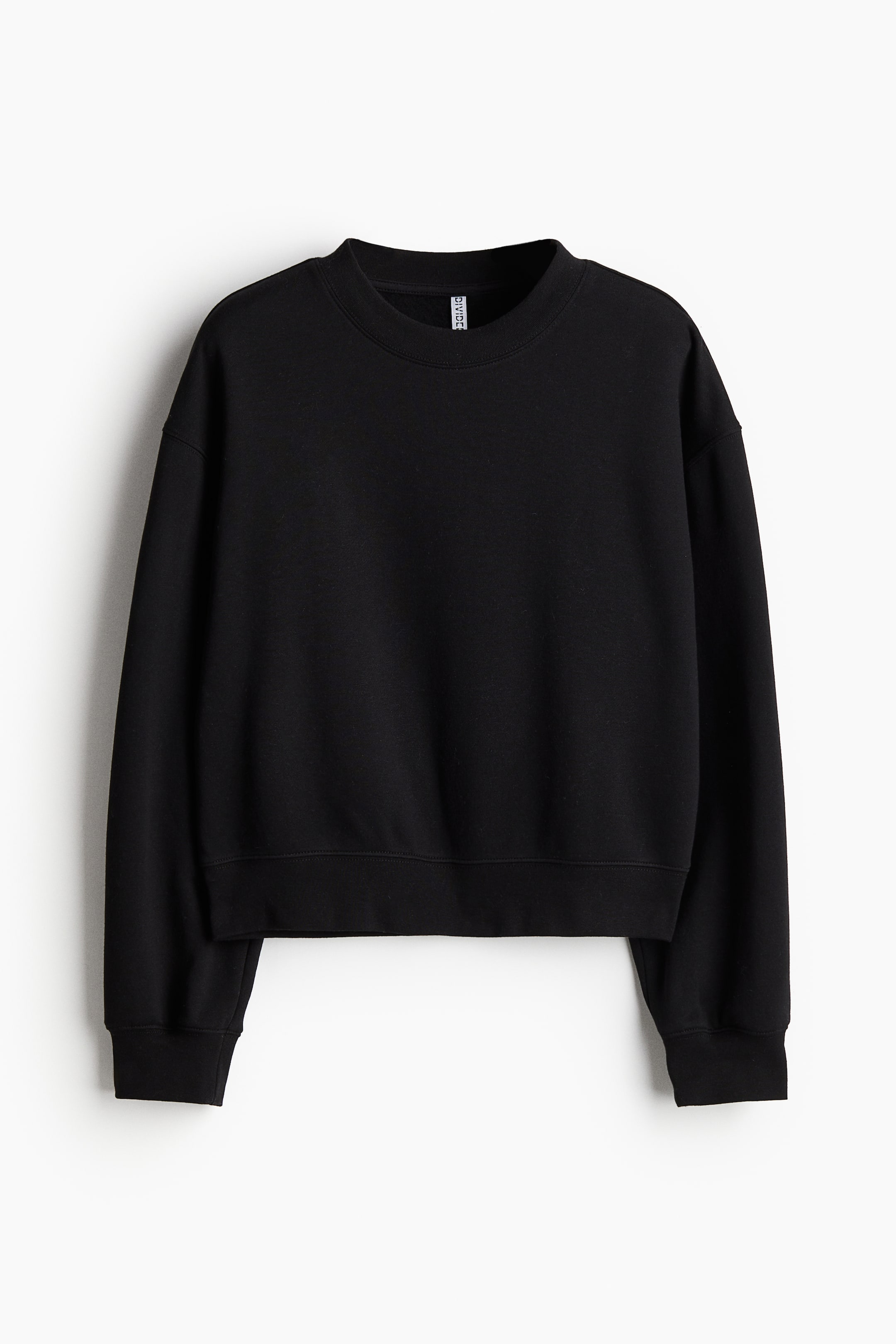 Loose-fit Sweatshirt - Black - Ladies 