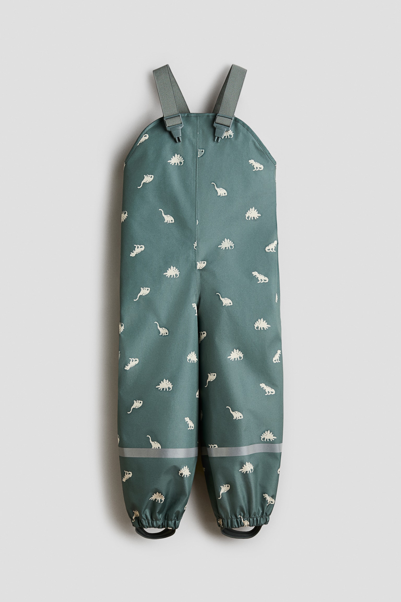 Pantalon de pluie - Vert ancien/dinosaures/Bleu ancien foncé/voitures