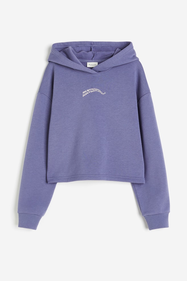 DryMove™ Sports hoodie - Purple/Moving Forward/Light beige/Moving Forward - 2