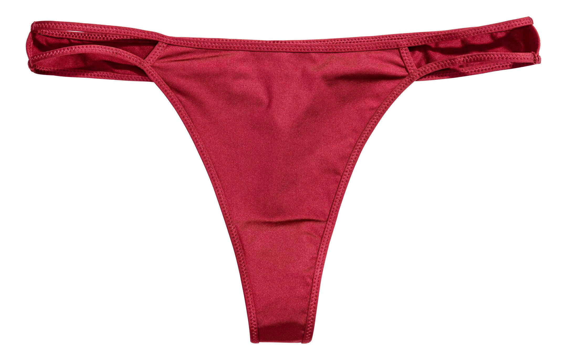 Visa större bild: Trosa thong i micro - Röd - DAM | H&M SE 1