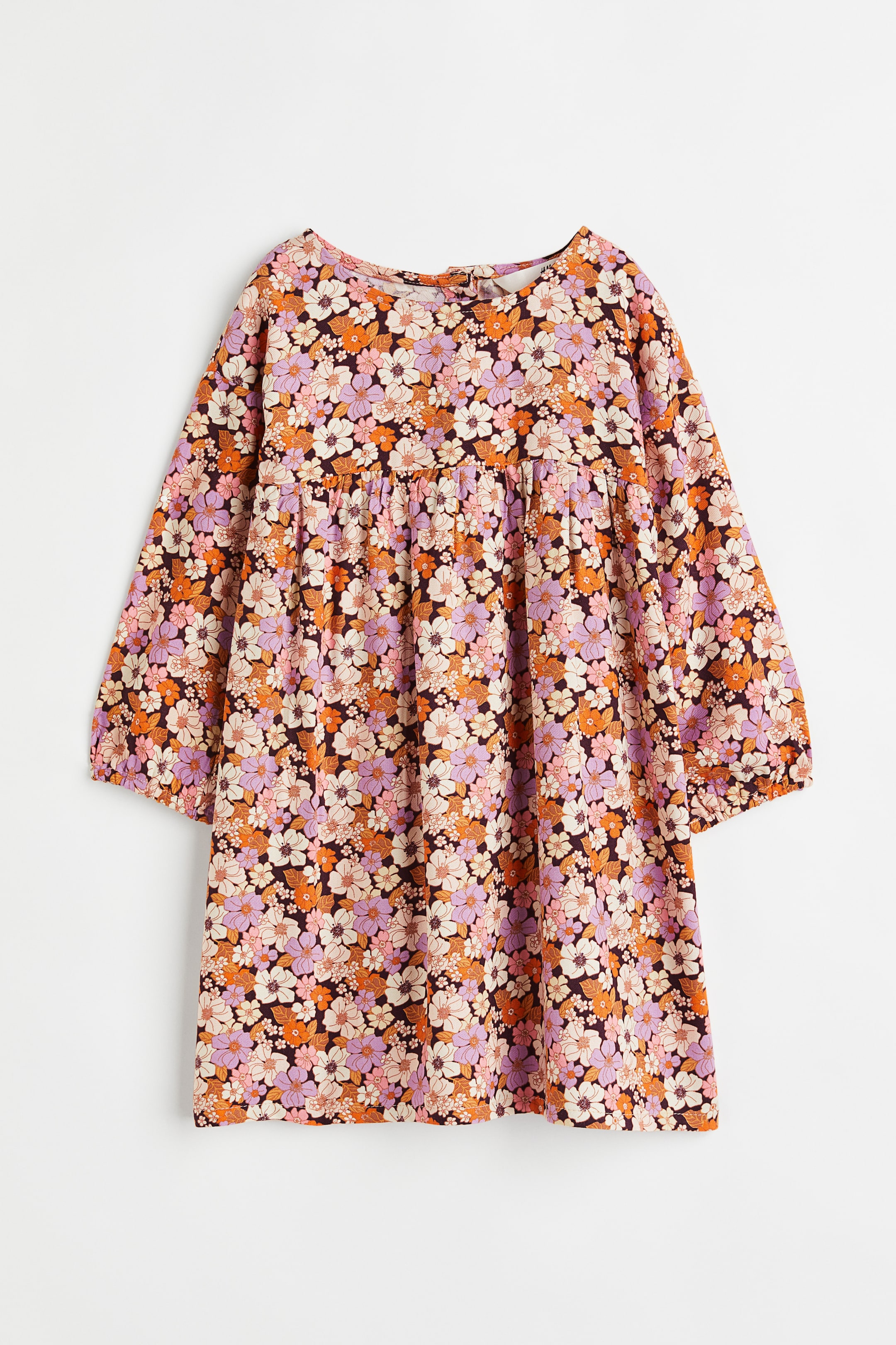 View larger image: A-line dress - Light purple/Floral - Kids | H&M IN 1