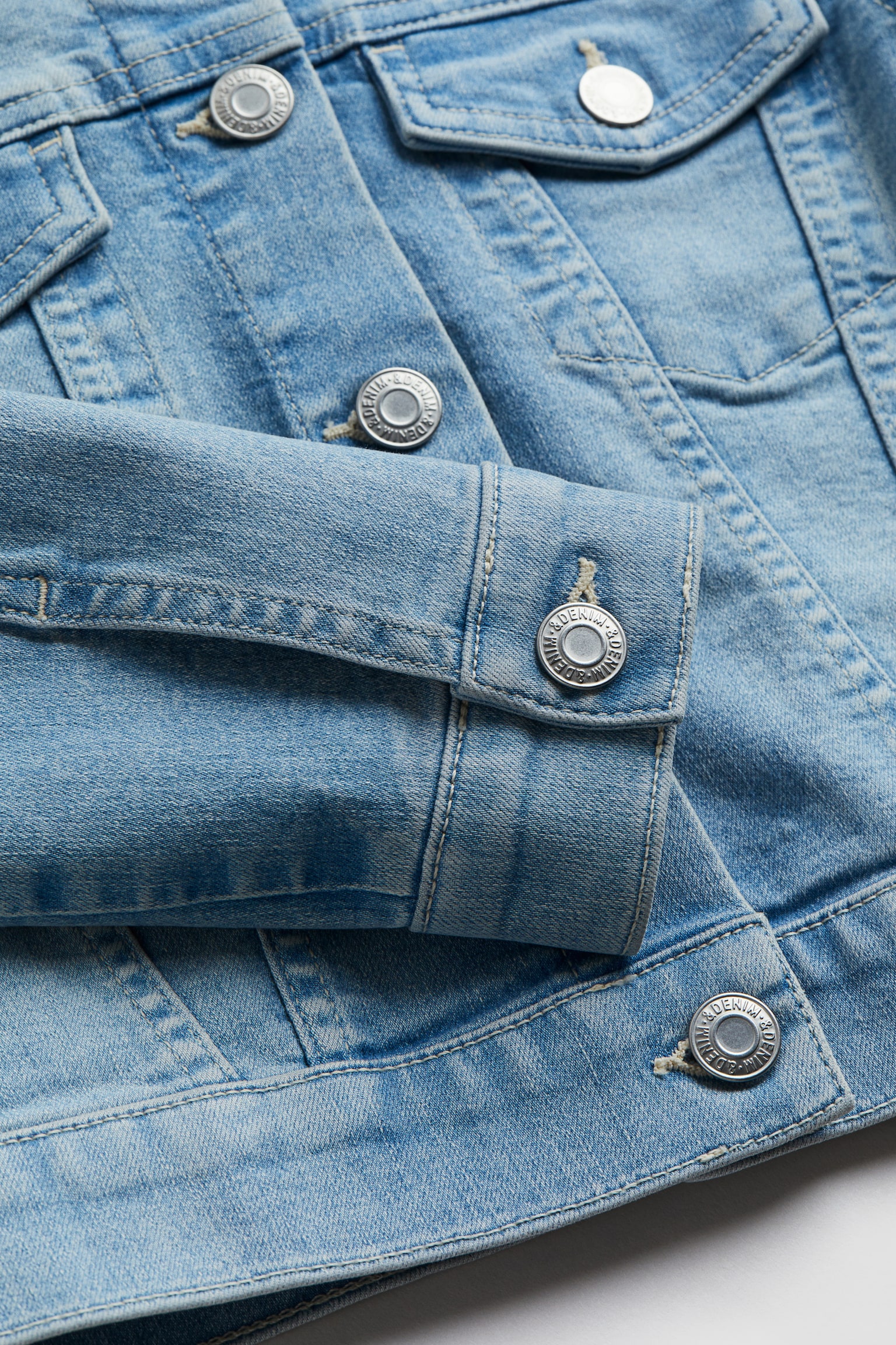 Veste en denim - Bleu denim clair - 6