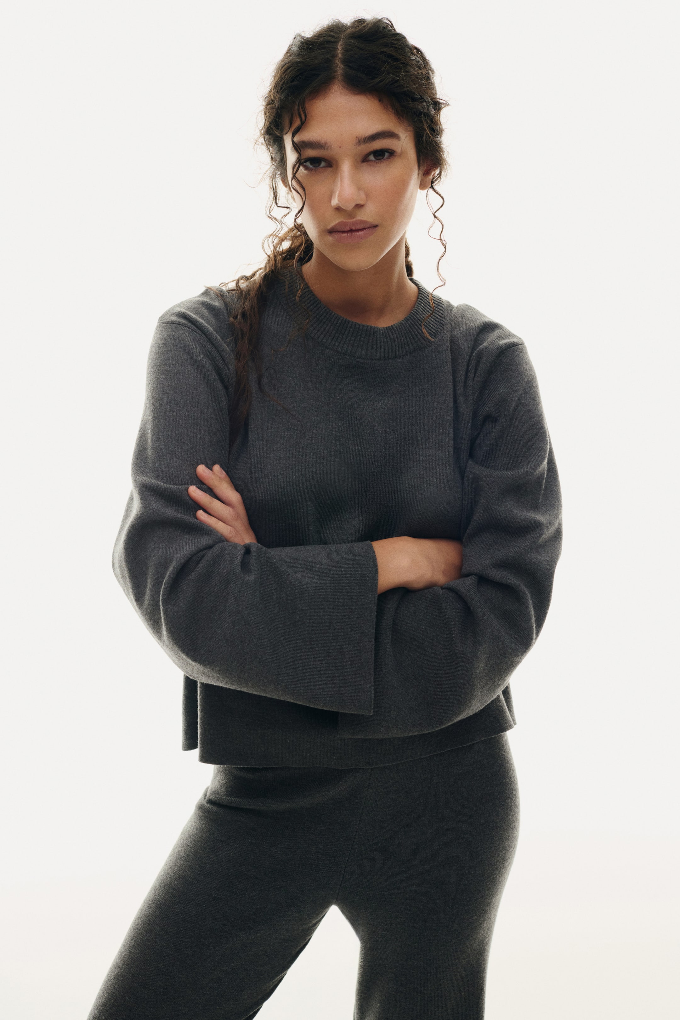 View larger image: Oversized jumper - Dark grey - Ladies | H&M HK 3