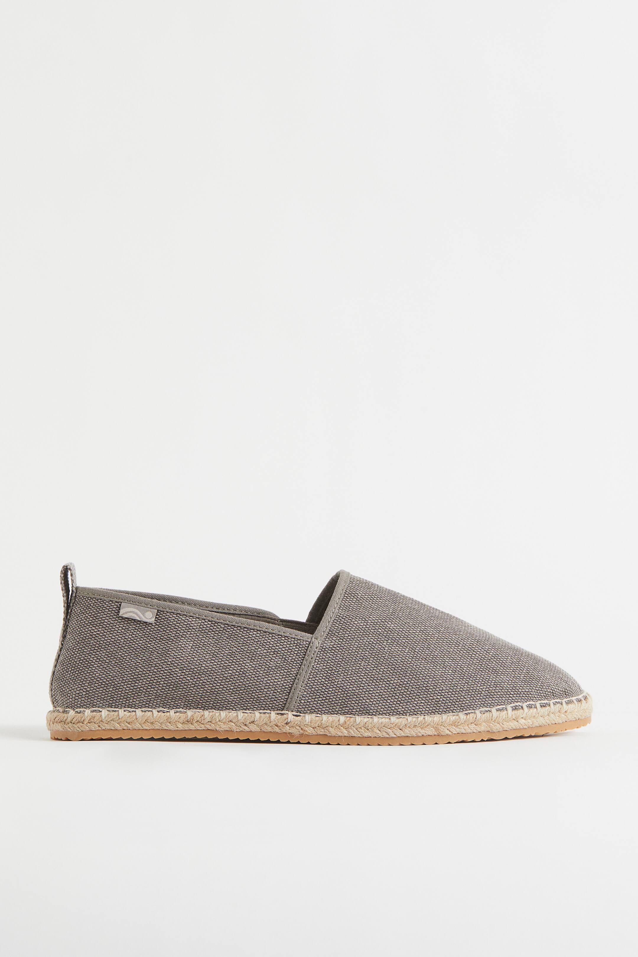 View larger image: Canvas espadrilles - Dark greige - Men | H&M 1