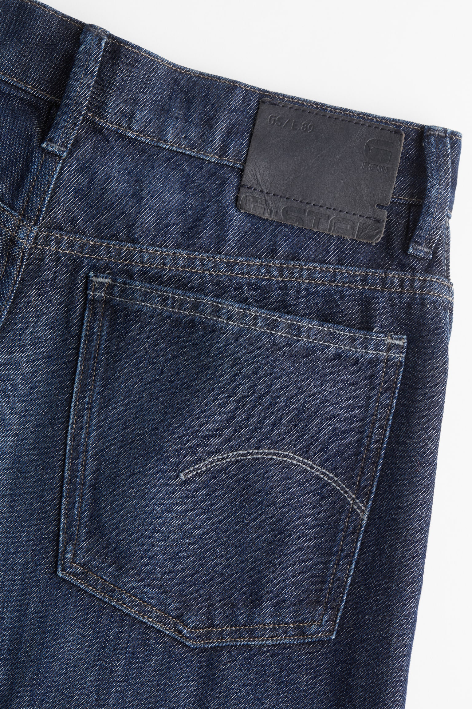 Deck Ultra High Wide Leg Jeans - Worn In Ocean Reef - 2