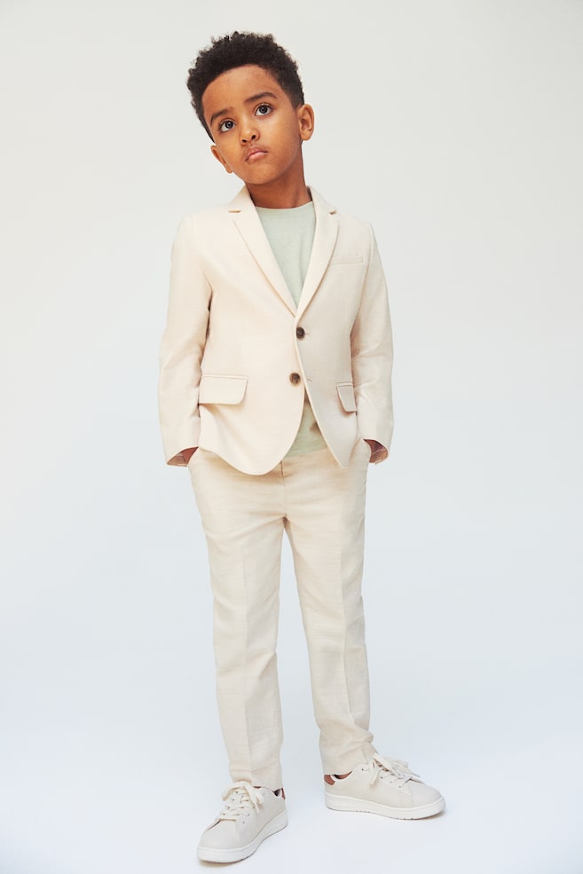 Suit trousers - Light beige - 1