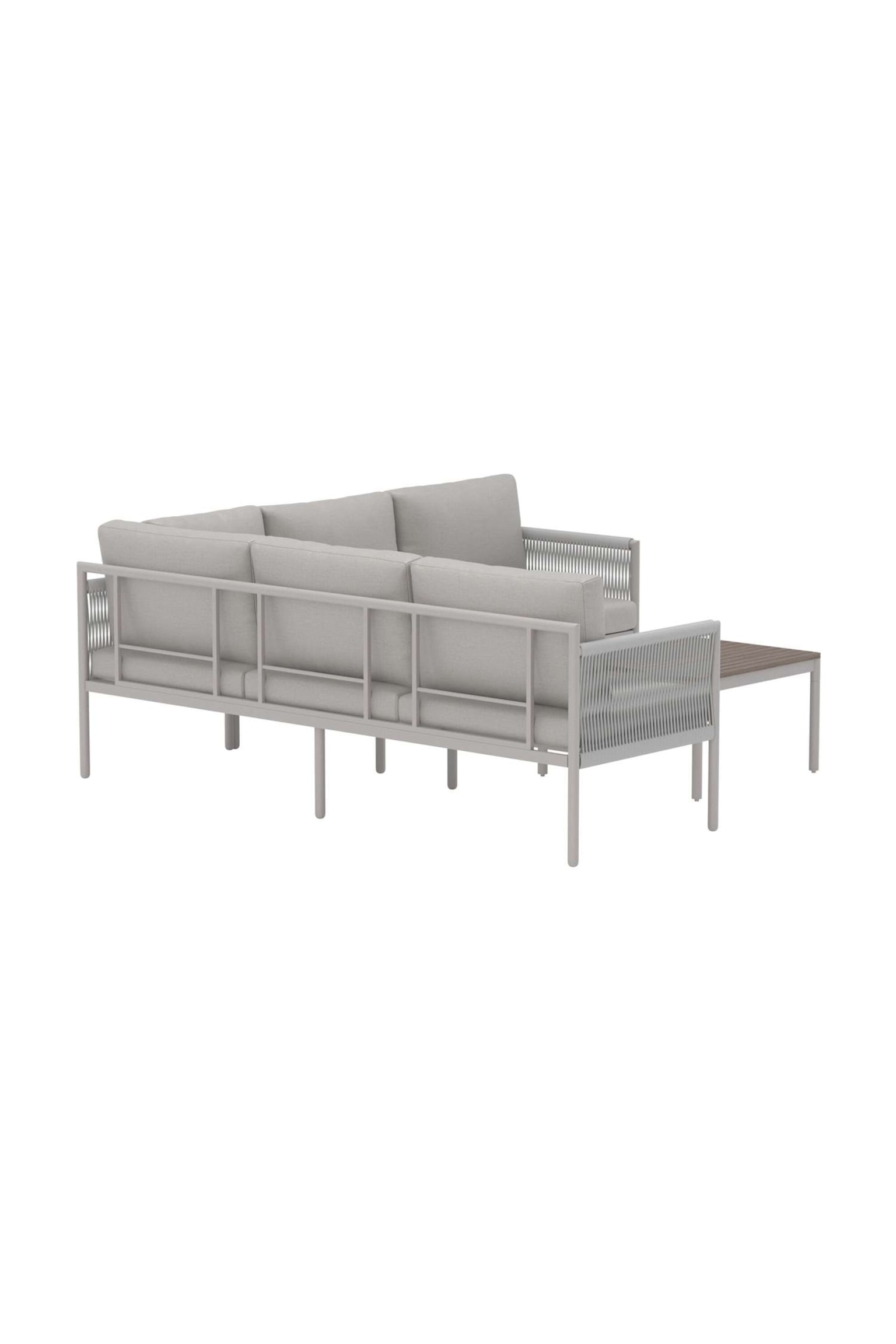 Kos Kulmasohvasetti - Polywood, Beige - 3