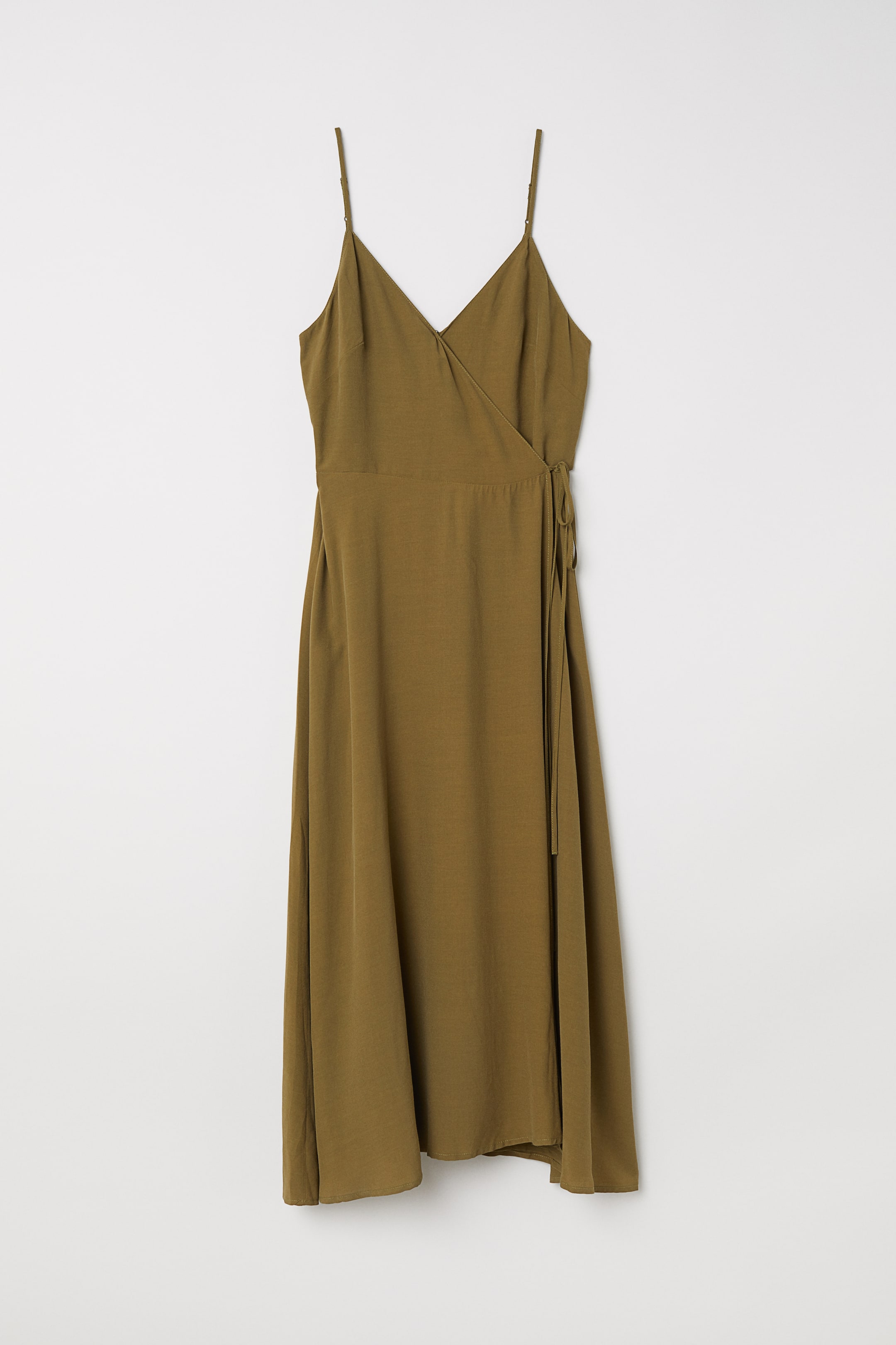 green emerald velvet dress Anna Wrap Dress