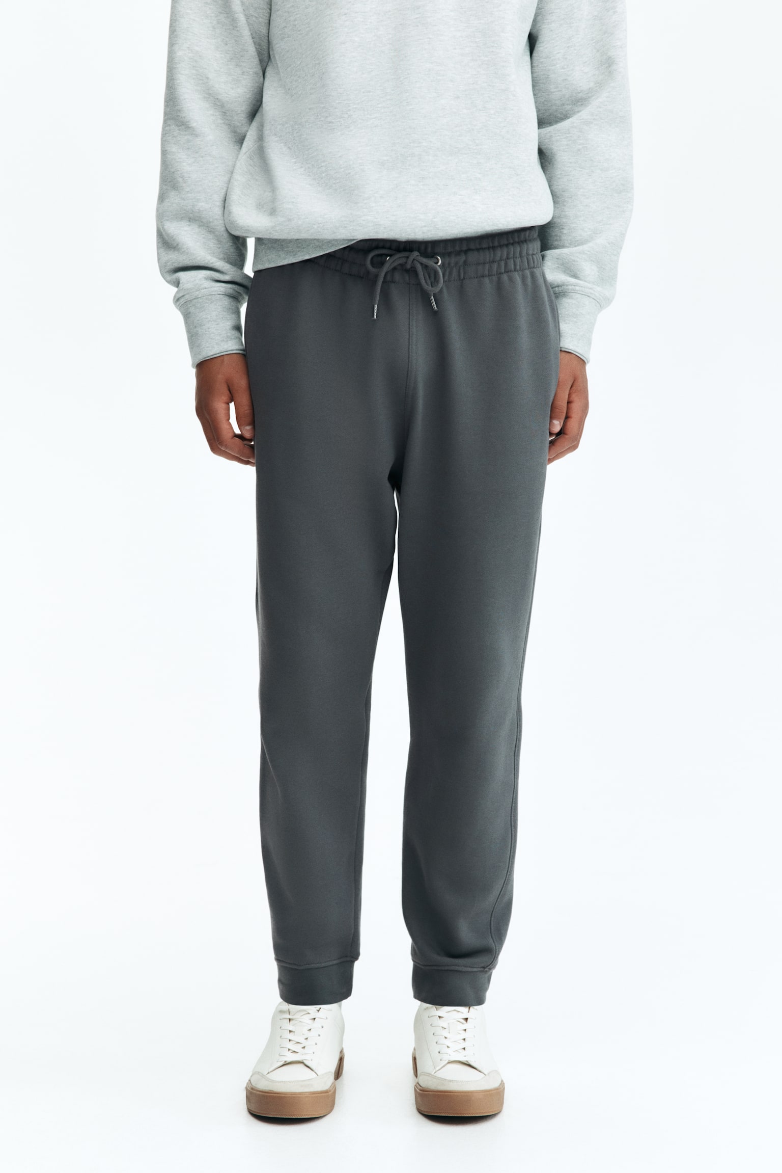 Regular Fit Sweatpants - Dark grey/Navy blue/Light grey marl - 6
