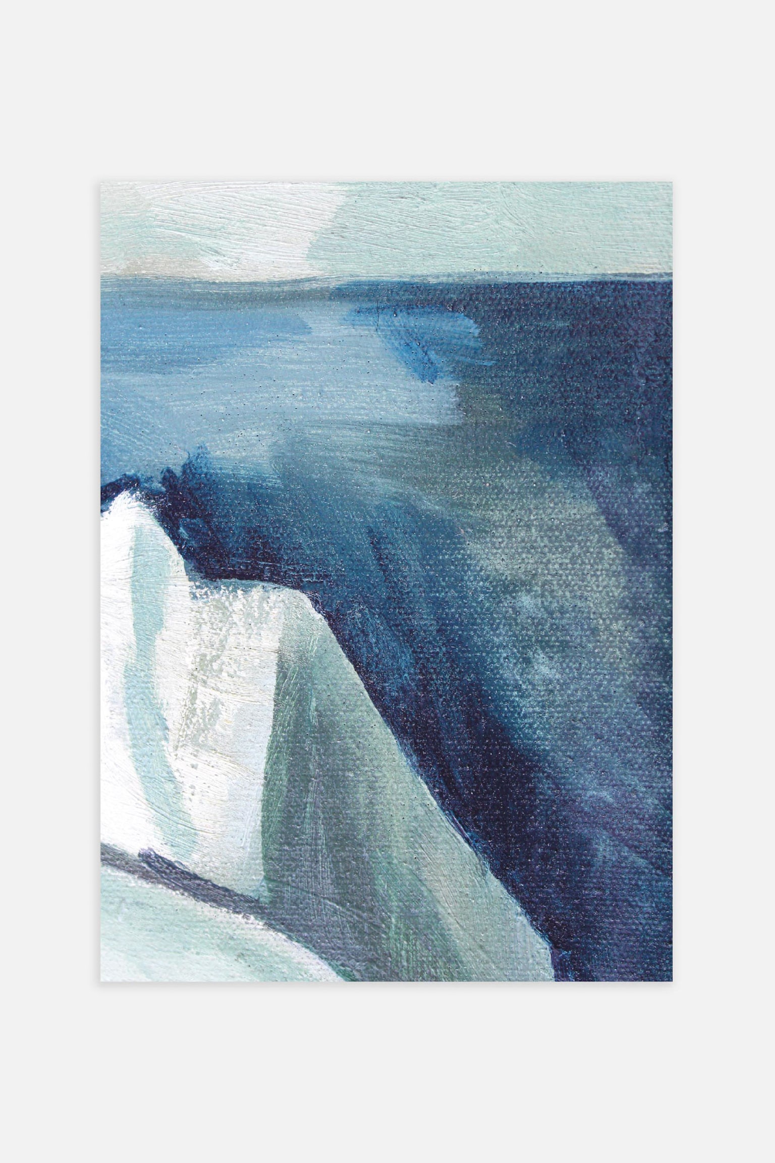 Blue Cliff Poster - Blue Cliff - 1