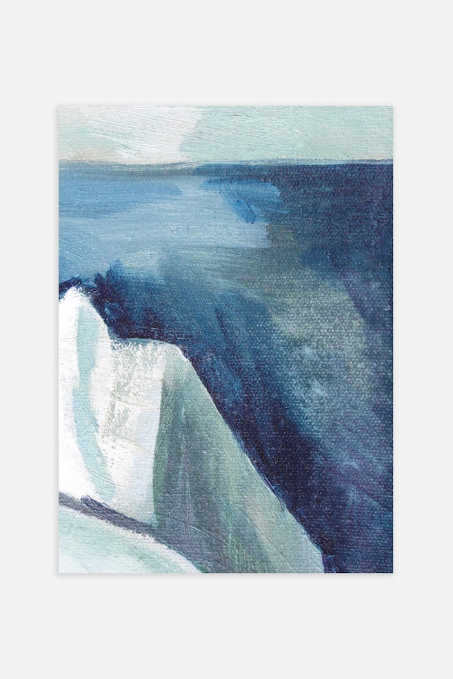 Blue Cliff Poster - Blue Cliff - 1