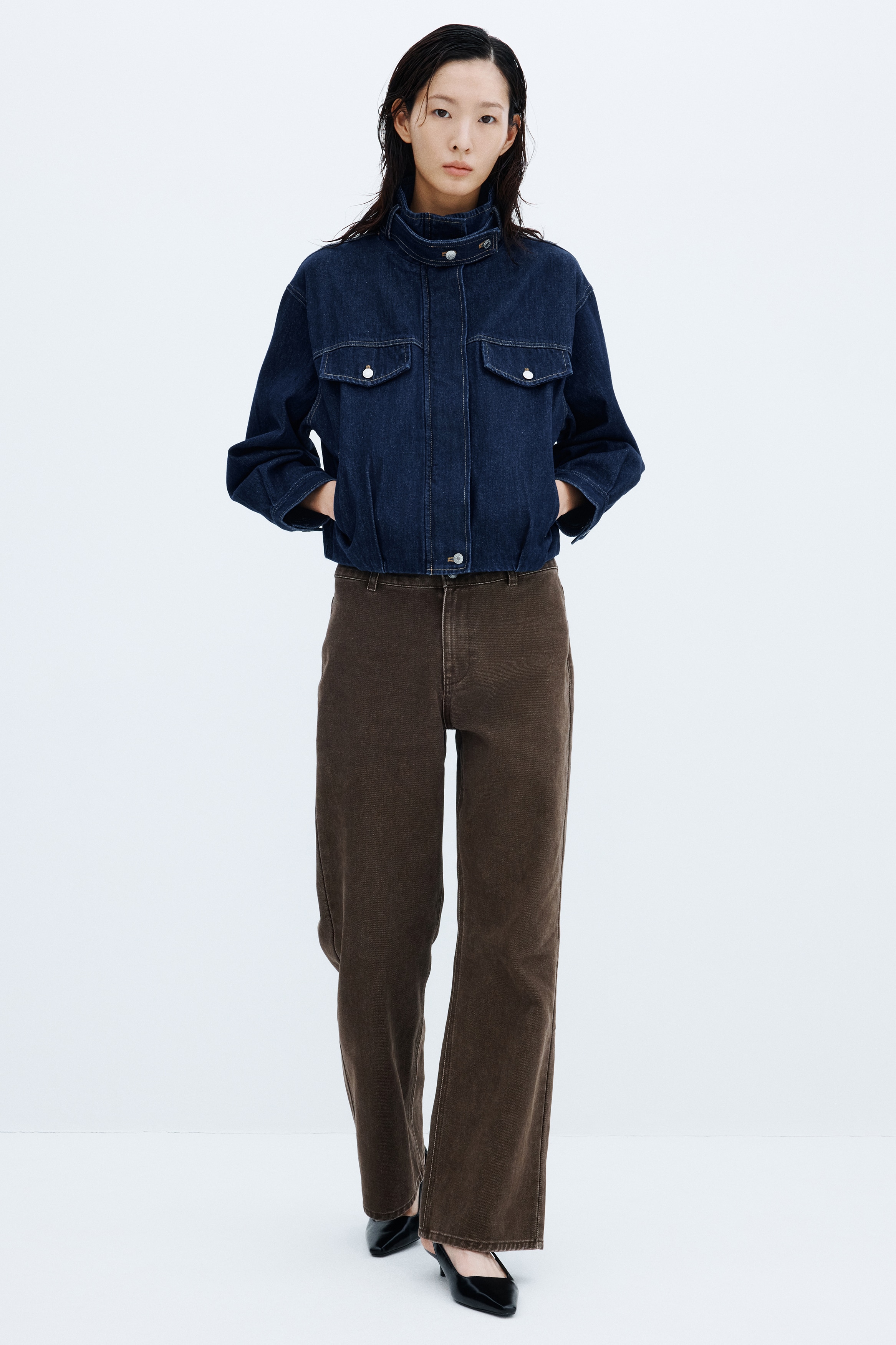 レディース デニム ジャケット | デニムアウター | H&M JP