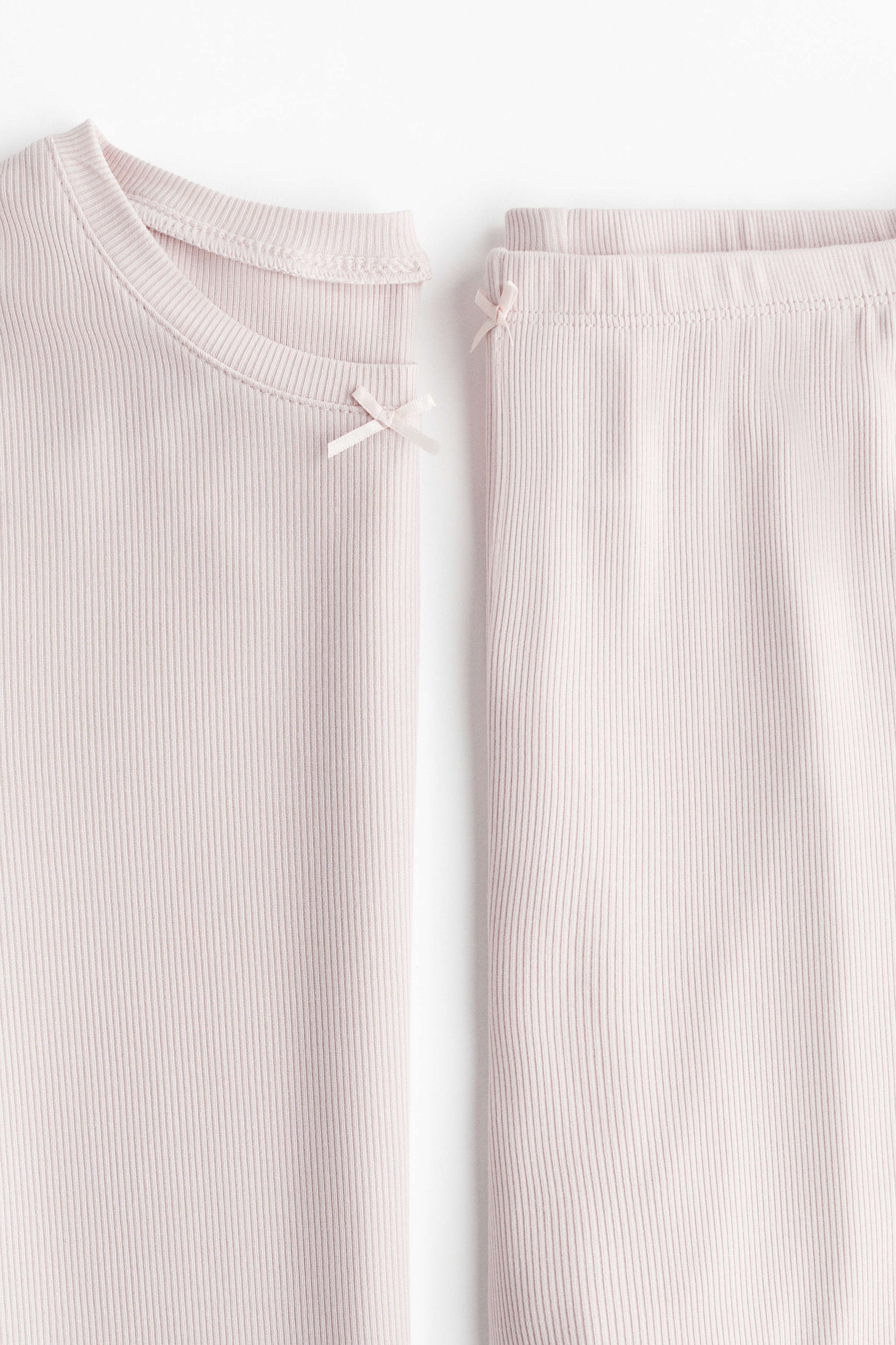 Ribbed modal pyjamas