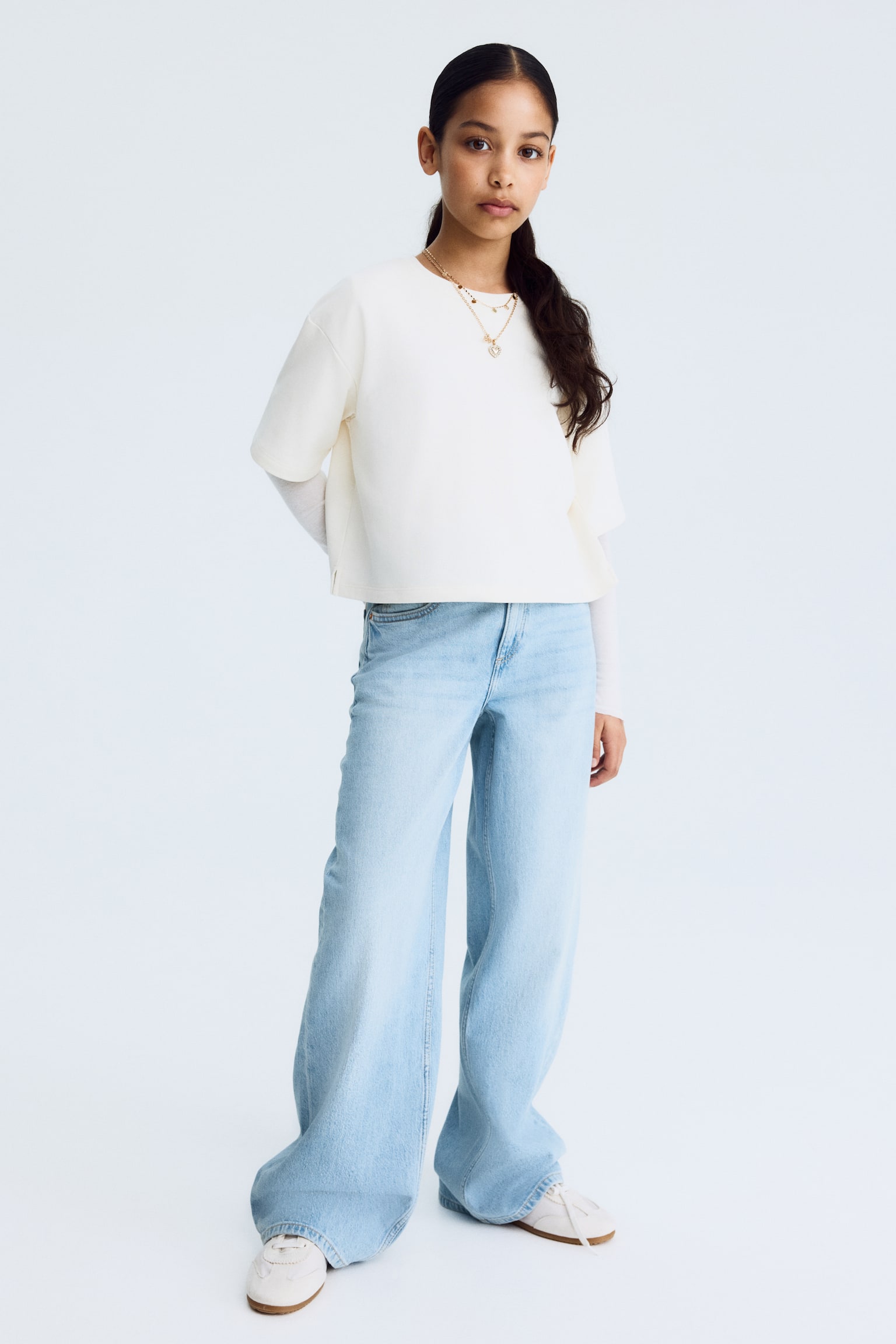 Wide Leg Jeans - Light denim blue/Grey/Dark denim blue/Denim blue/Black/Light denim grey/Denim blue/Light blue/Denim grey - 1