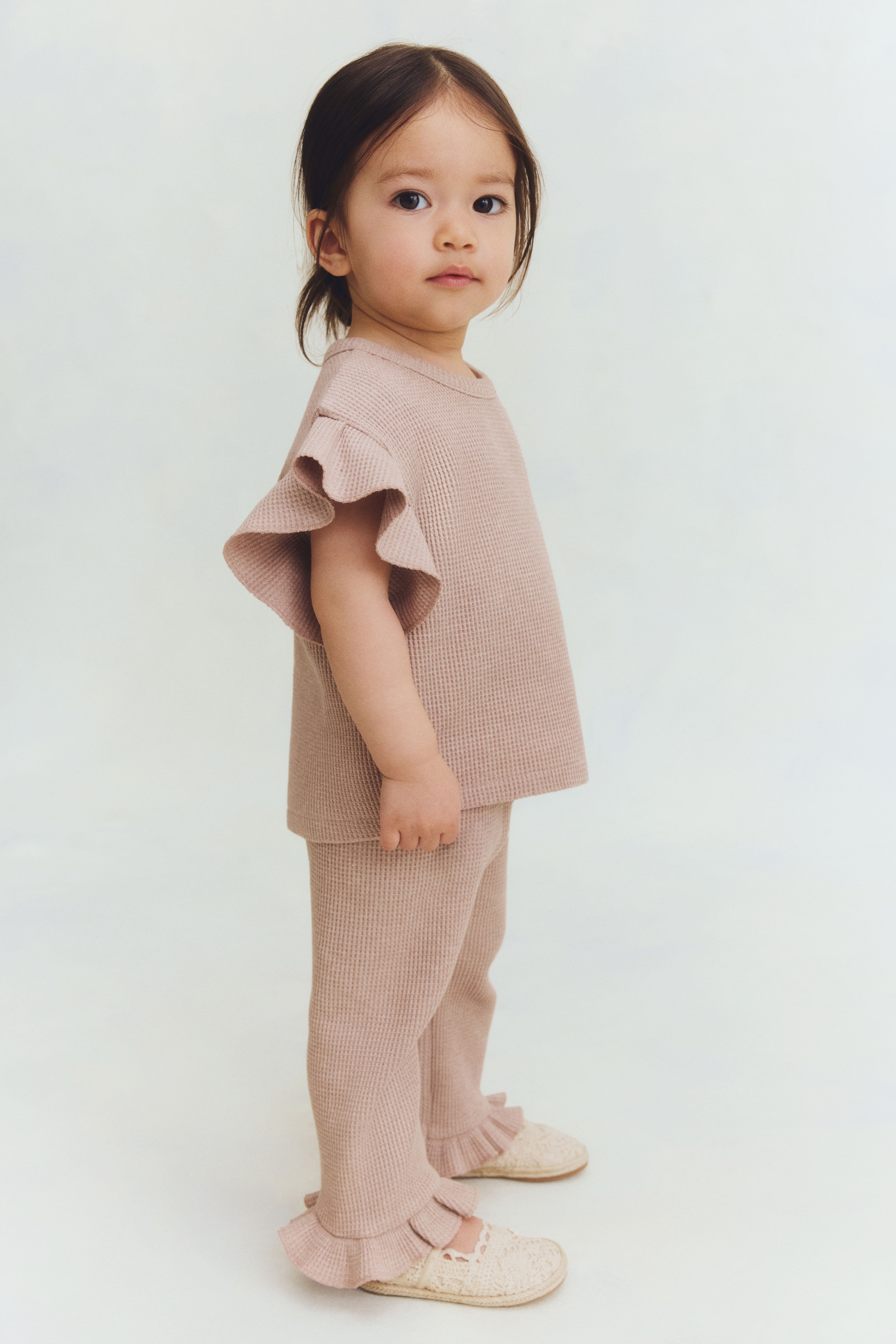 2-Piece Waffled Cotton Set