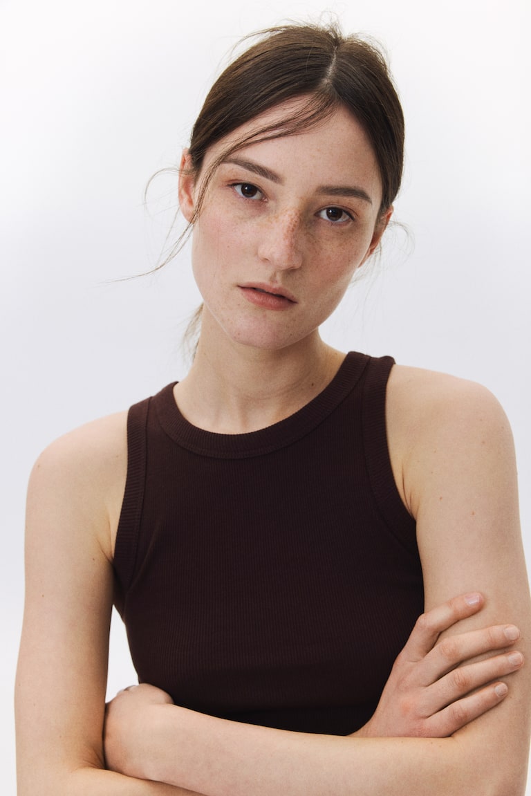 Débardeur Femme H&M – Taille XS, Occasion Très Bon état – Simple Et Basique