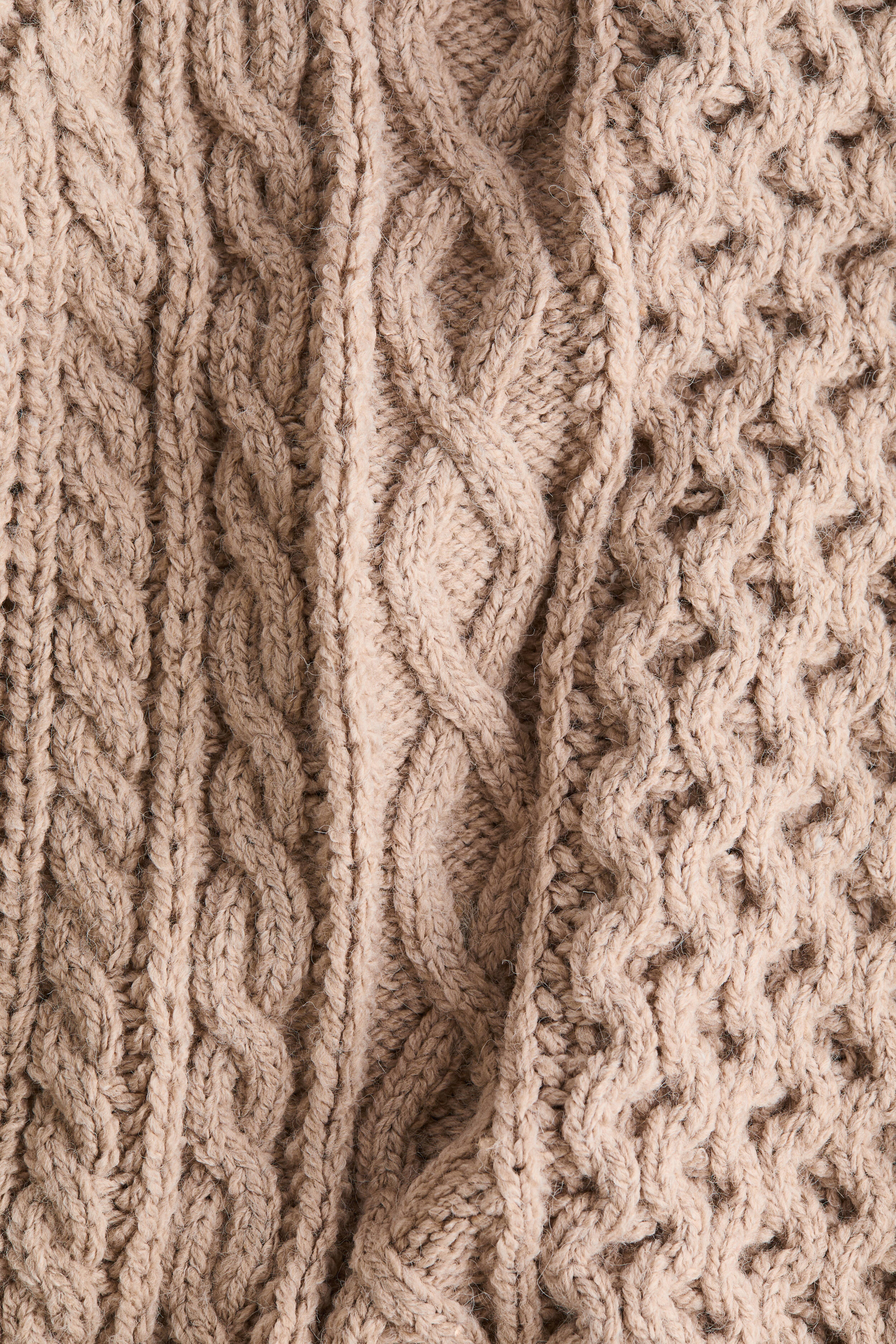Cable-Knit Sweater