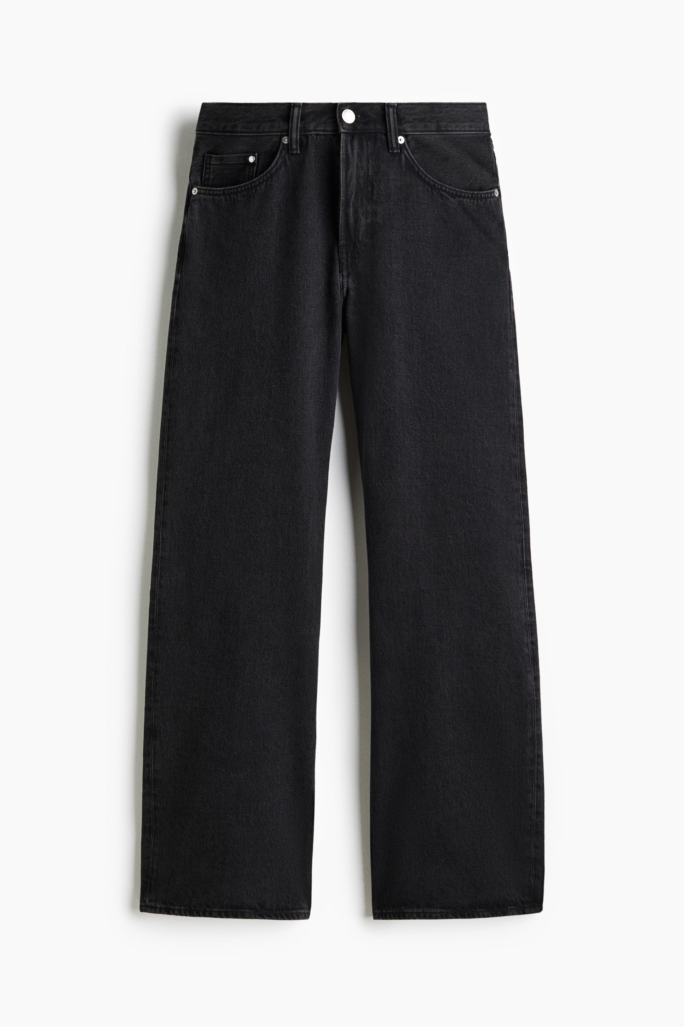 Relaxed Bootcut Jeans - Black