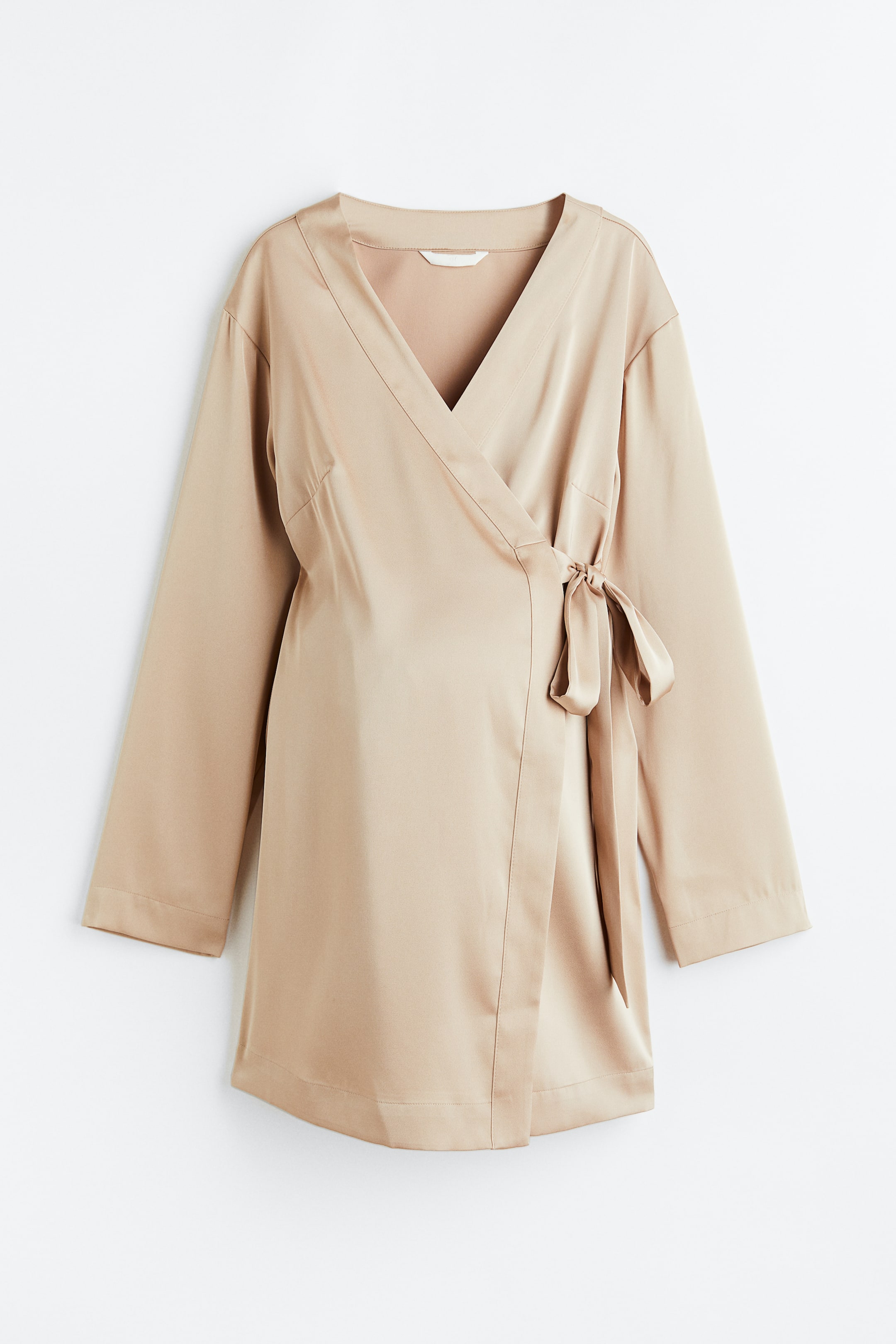 MAMA Satin Wrap Cardigan