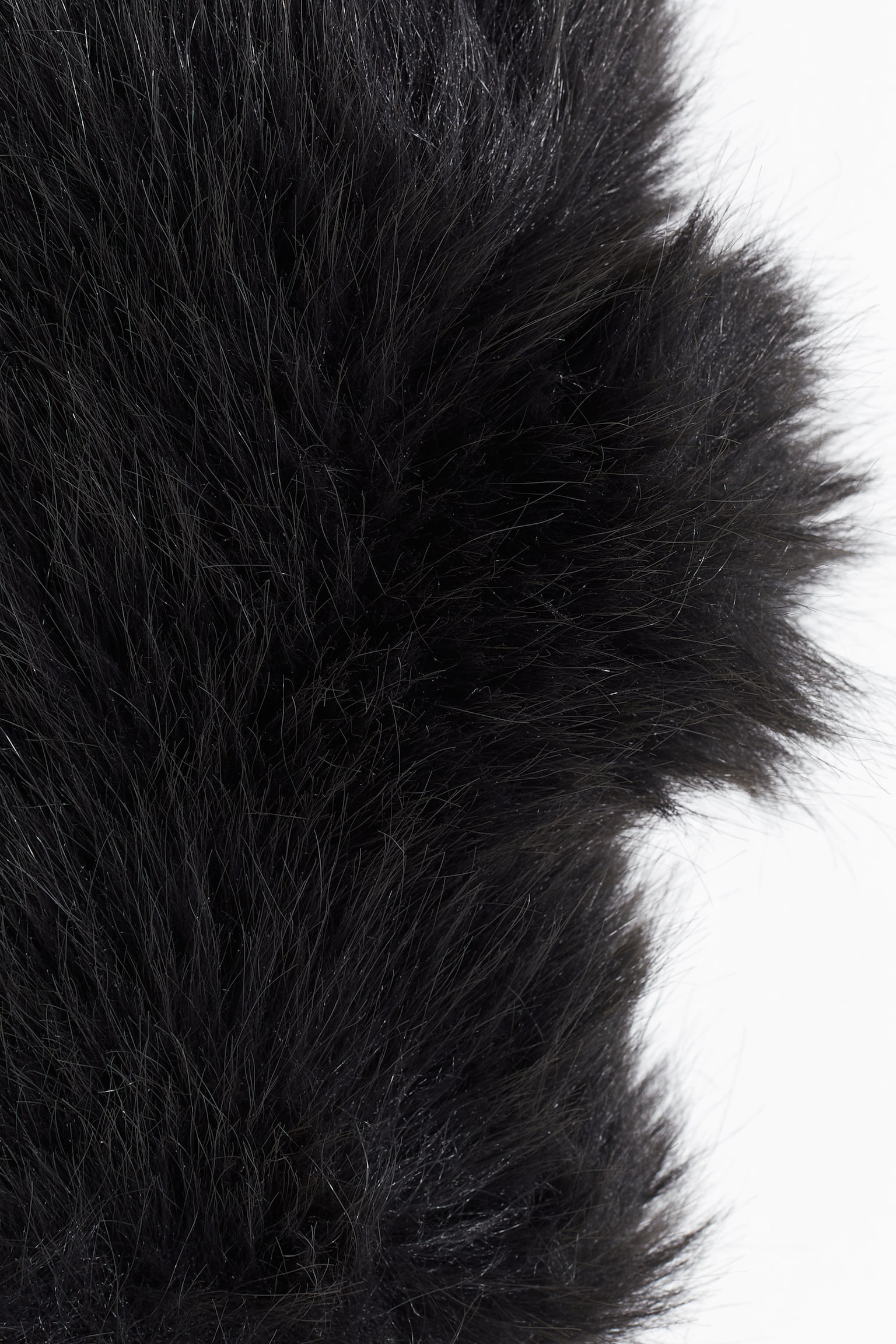 Mitaines duveteuses - Gris foncé/Beige/imprimé léopard/Marron foncé/Beige clair/Blanc/pois - 2