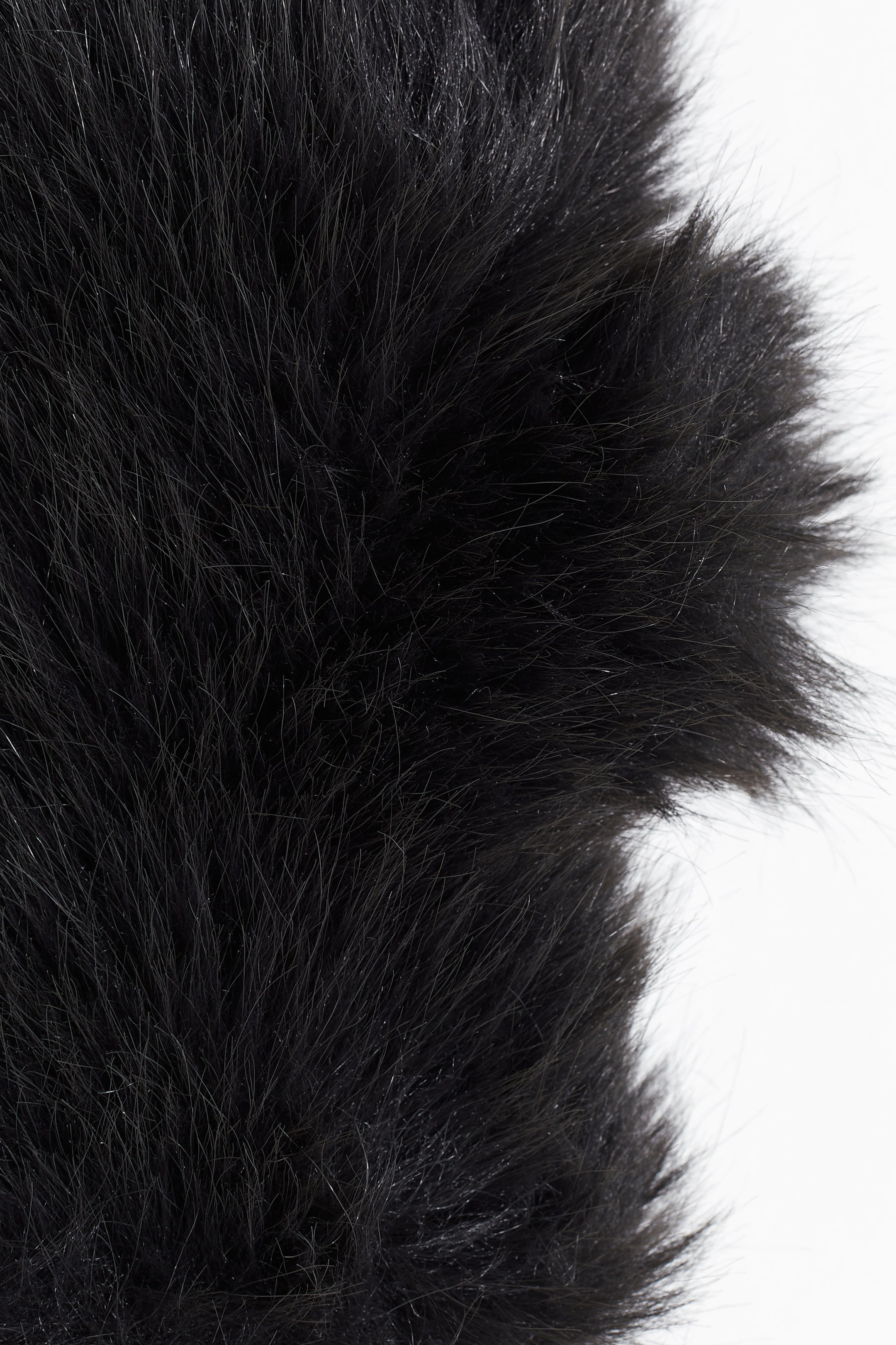 Ingrandisci l'immagine: Mezzi guanti pelosi - Grigio scuro - DONNA | H&M CH 2