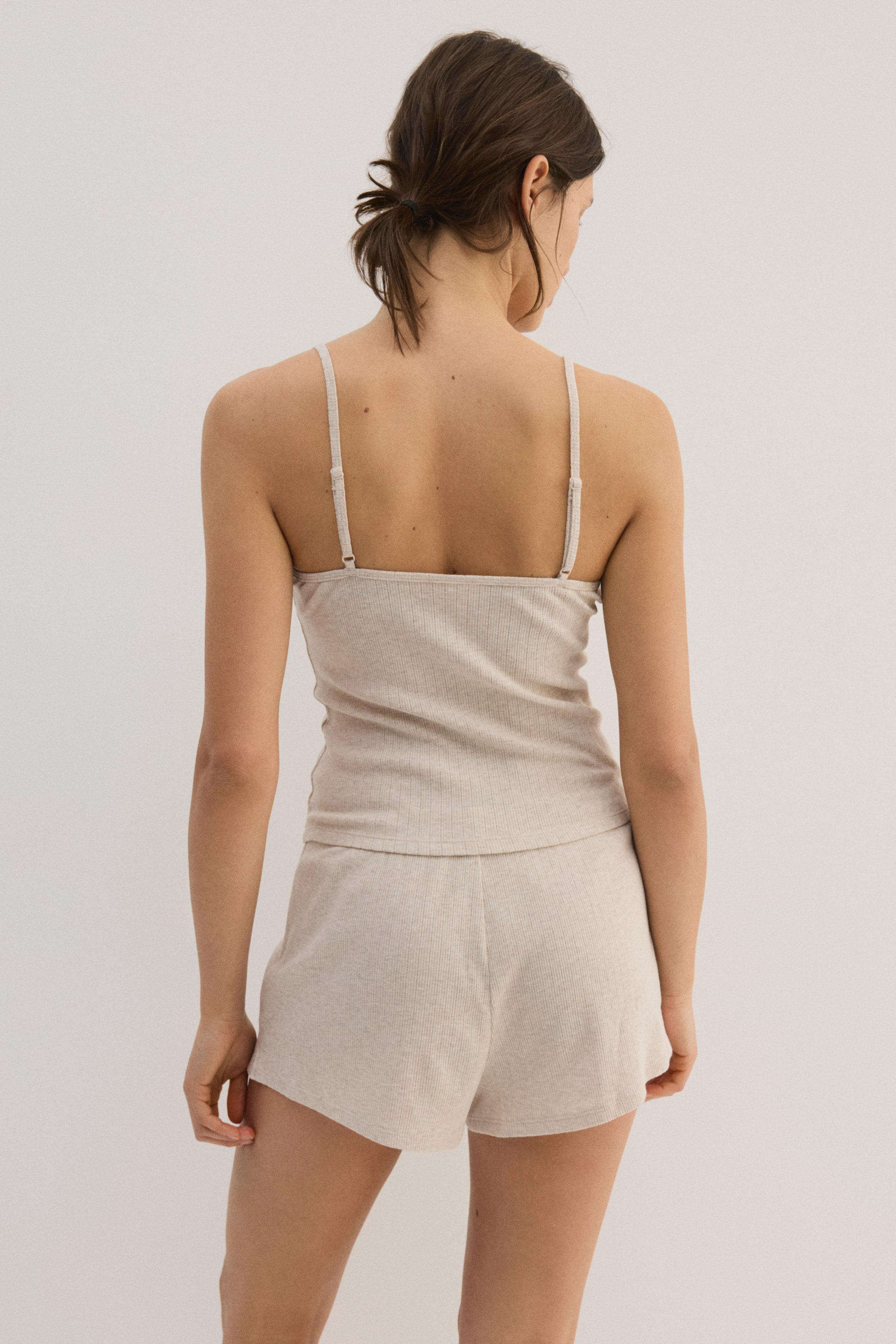 Pyjama en jersey pointelle