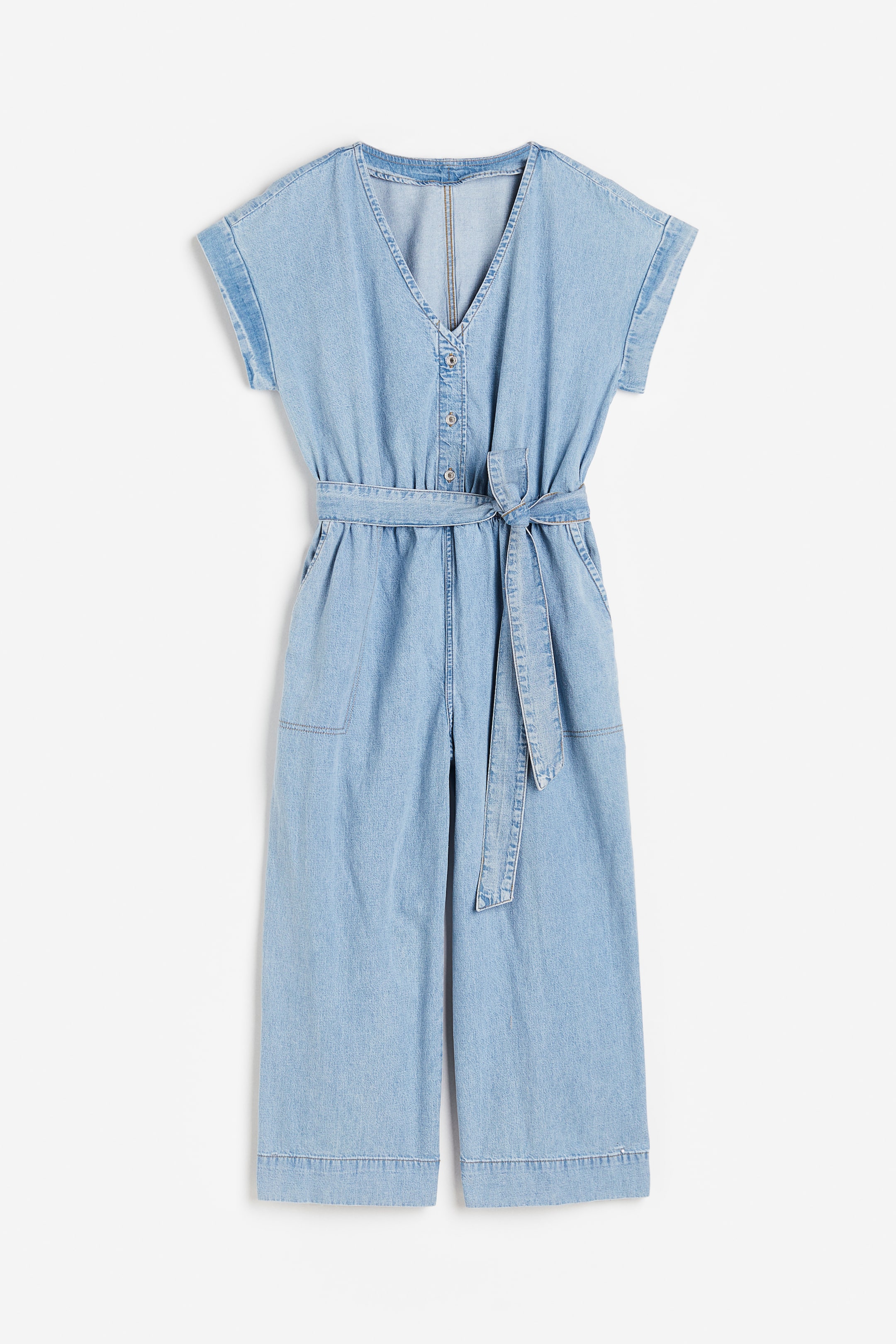 H&M+ Denim Jumpsuit