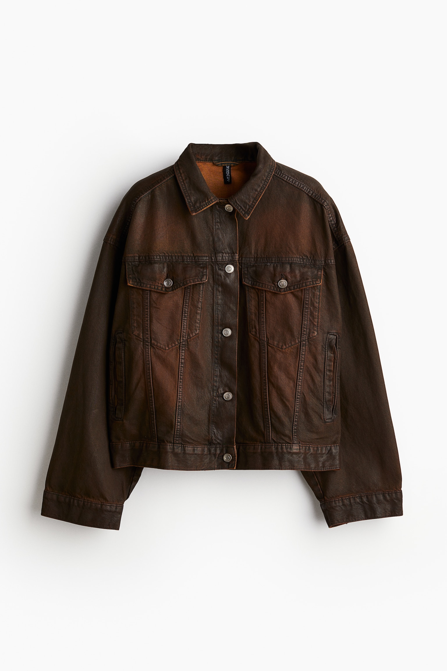 Denim jacket - Dark brown - 2