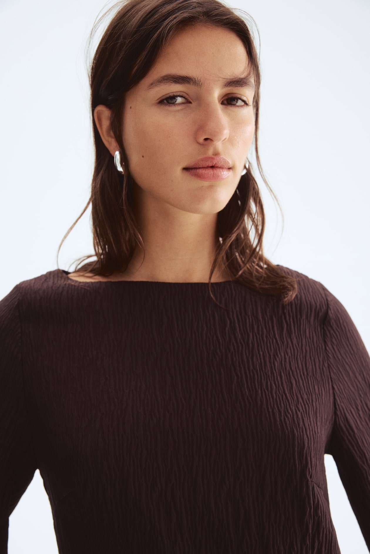 Boat-Neck Dress - image 4