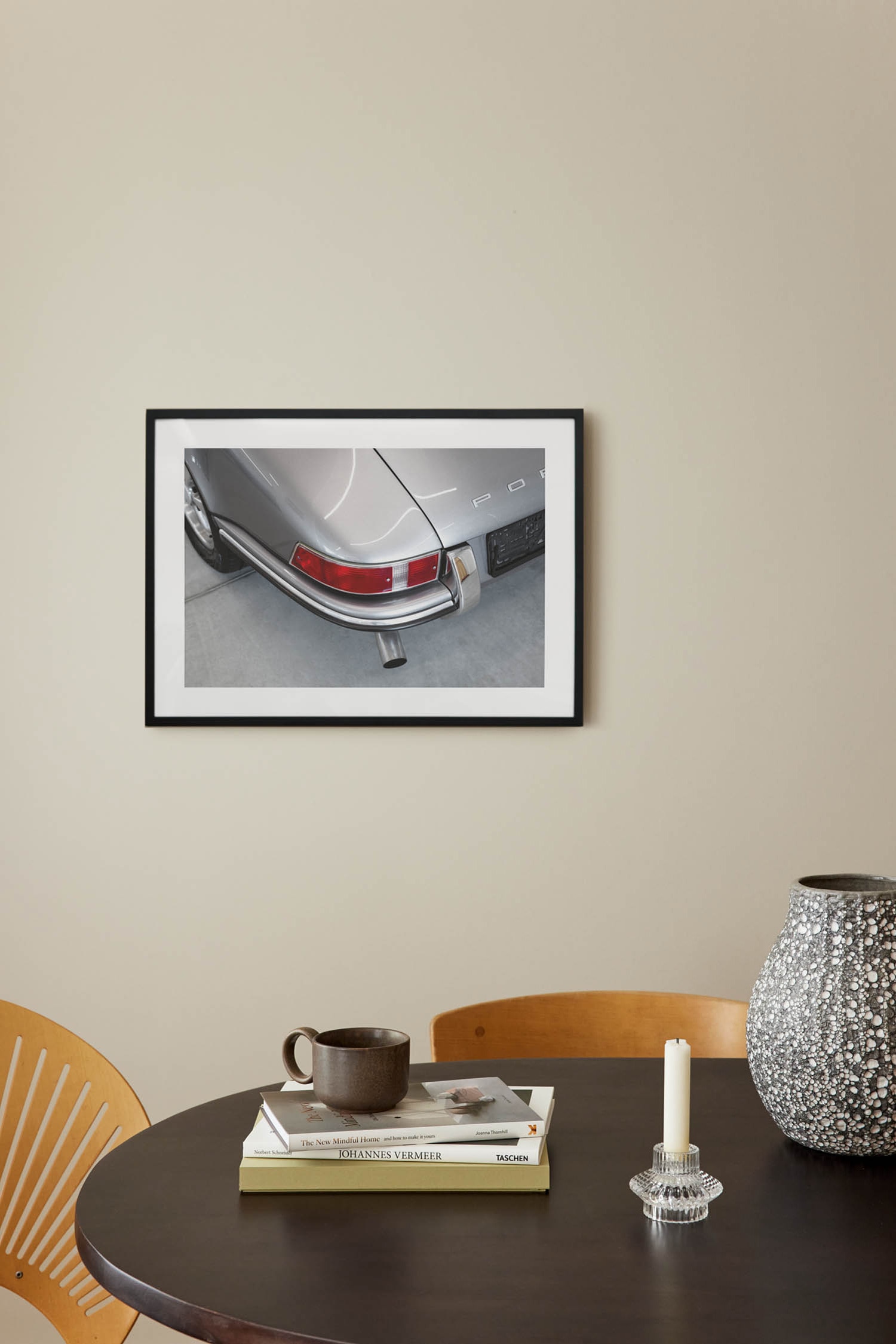 1969 Porsche Poster - Grau