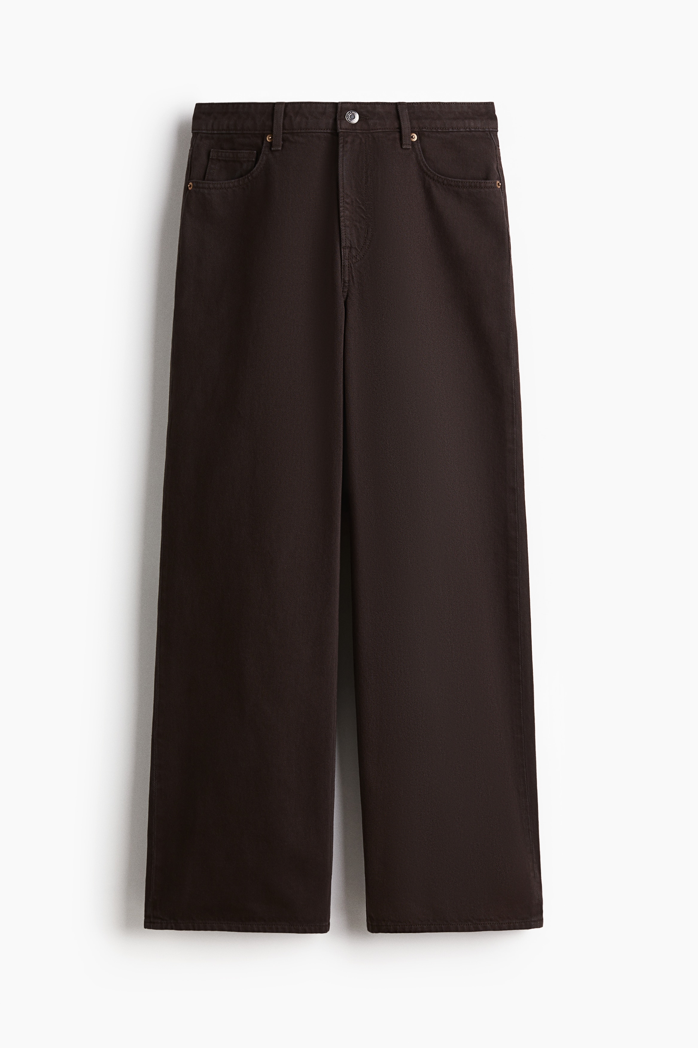 Wide Regular Jeans - Dark brown/Burgundy/Black/Denim blue/Dark denim blue/White