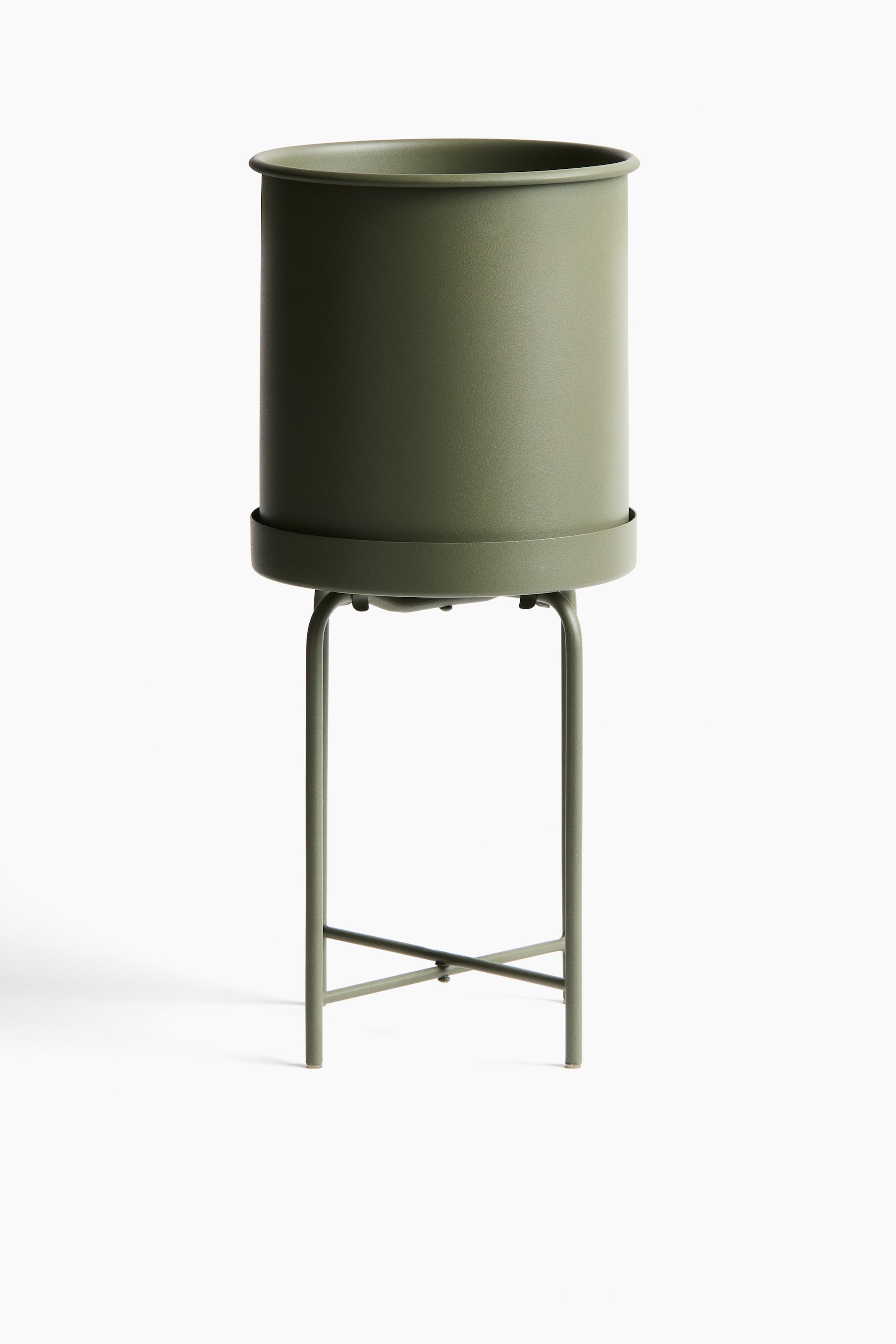 Metal Plant Pot with Stand