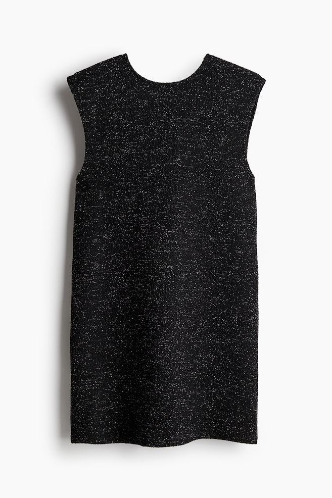 Minirobe avec nœud dans le dos - Noir - 1
