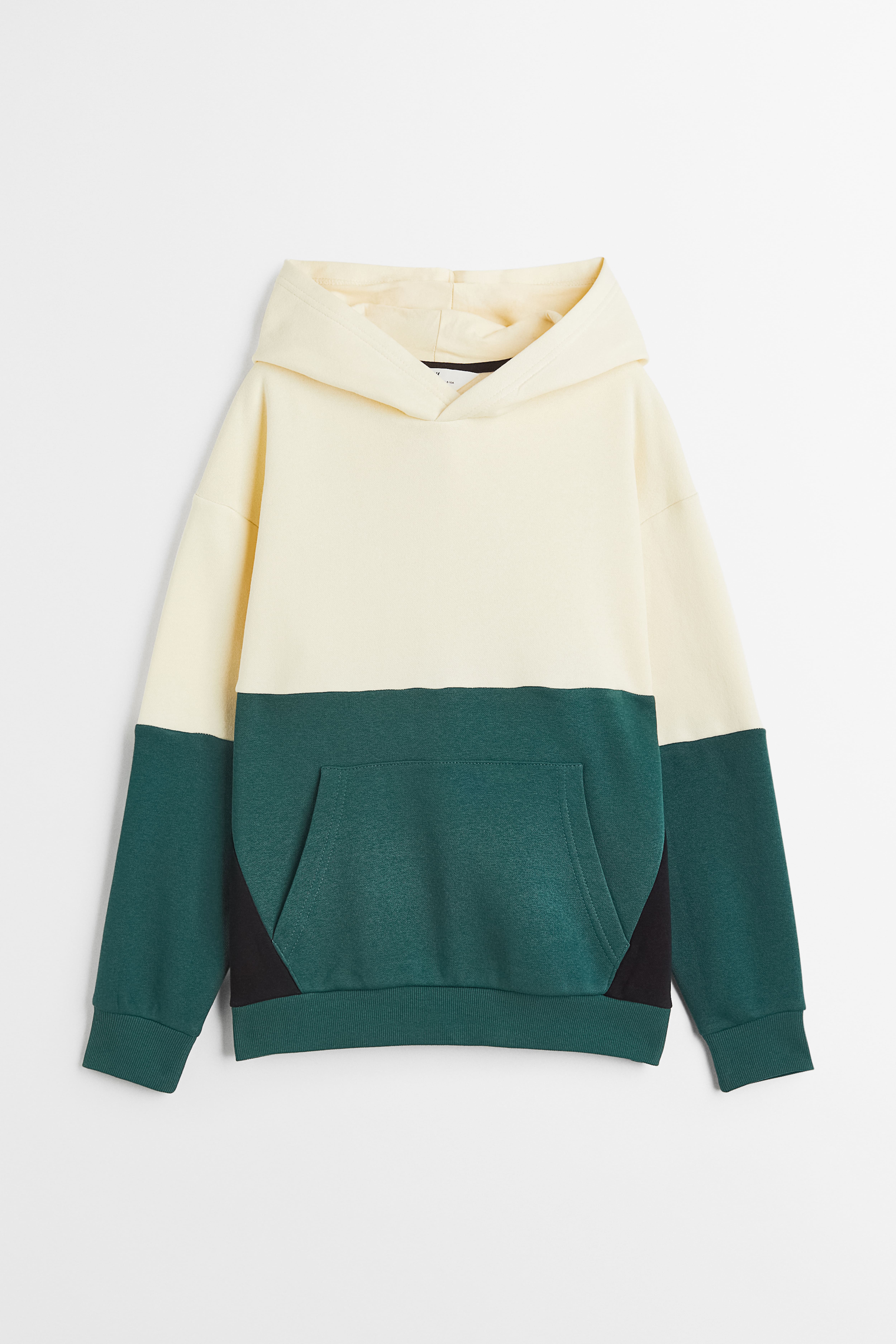 H&m color block sweatshirt hotsell