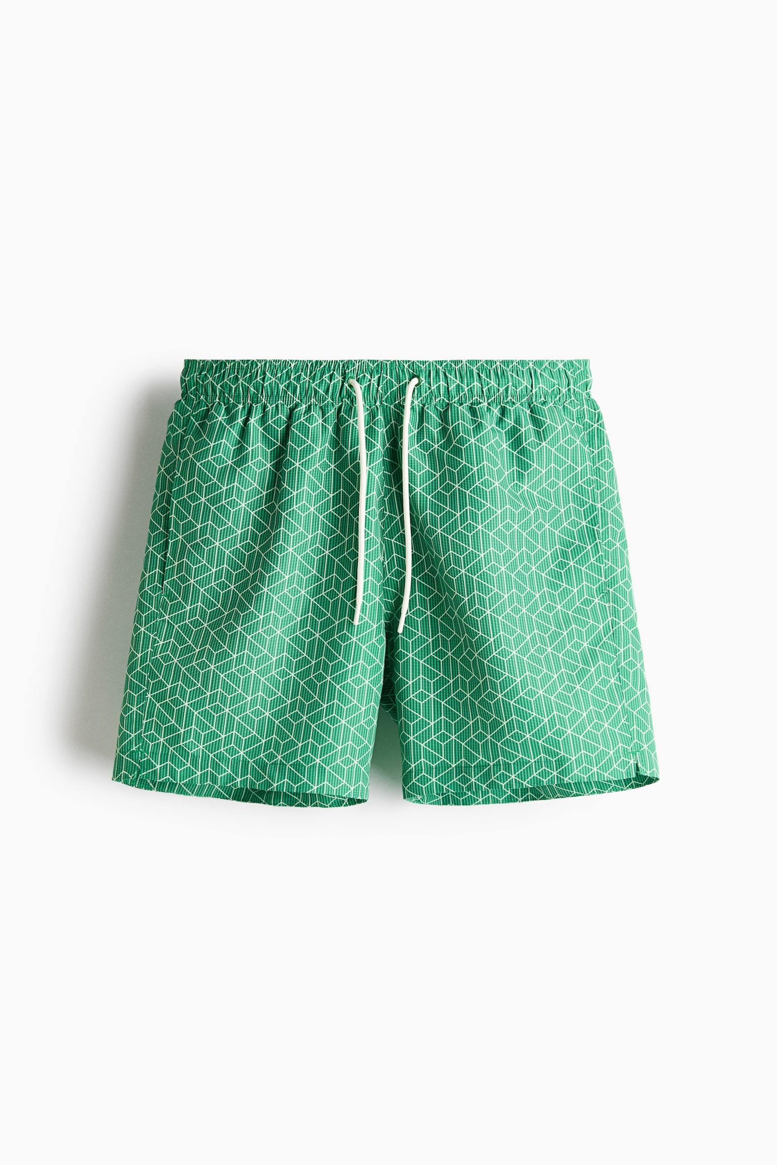 Mønstrede badeshorts - Grøn/Mønstret/Marineblå/Mønstret/Brun/Mønstret/Sort/Mønstret/Grøn/Mønstret/Sort/Mønstret/Mørkebrun/Mønstret/Hvid/Mønstret/Marineblå/Mønstret