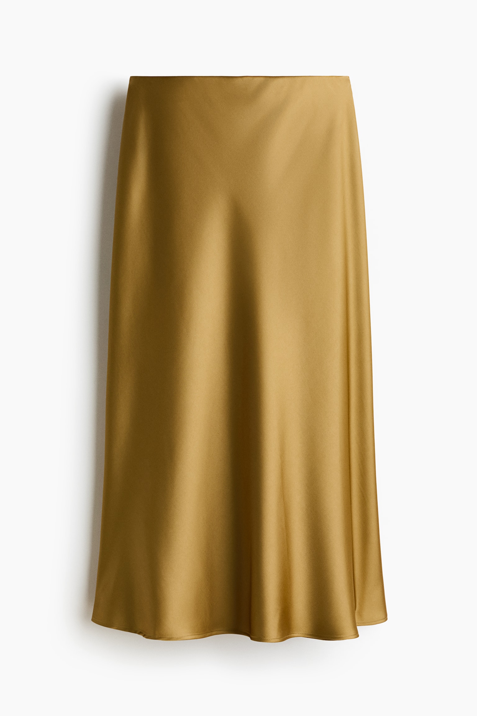 Falda midi - Amarillo mostaza/Crema/Lunares/Negro/Burdeos/Crema/Estampado de leopardo/Rojo oscuro/Rosa claro/Beige/Estampado de leopardo