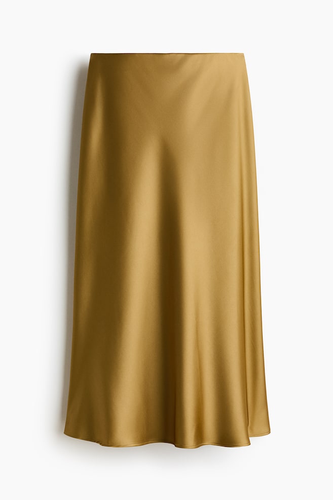 Midi Skirt - Mustard yellow/Cream/leopard print/Light pink/Cream/polka dot/Light beige - 1