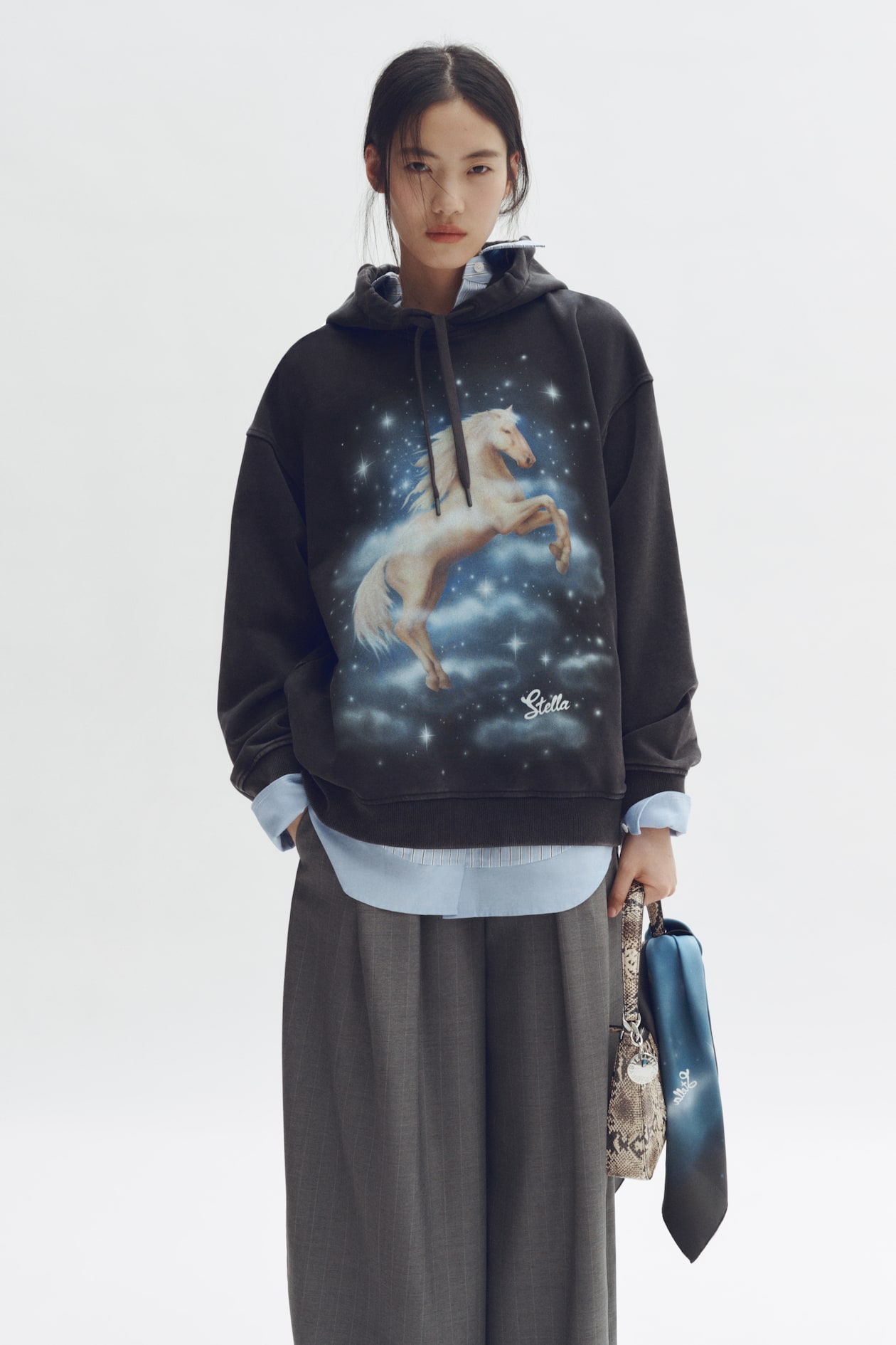 Printed Cotton Hoodie - image 4