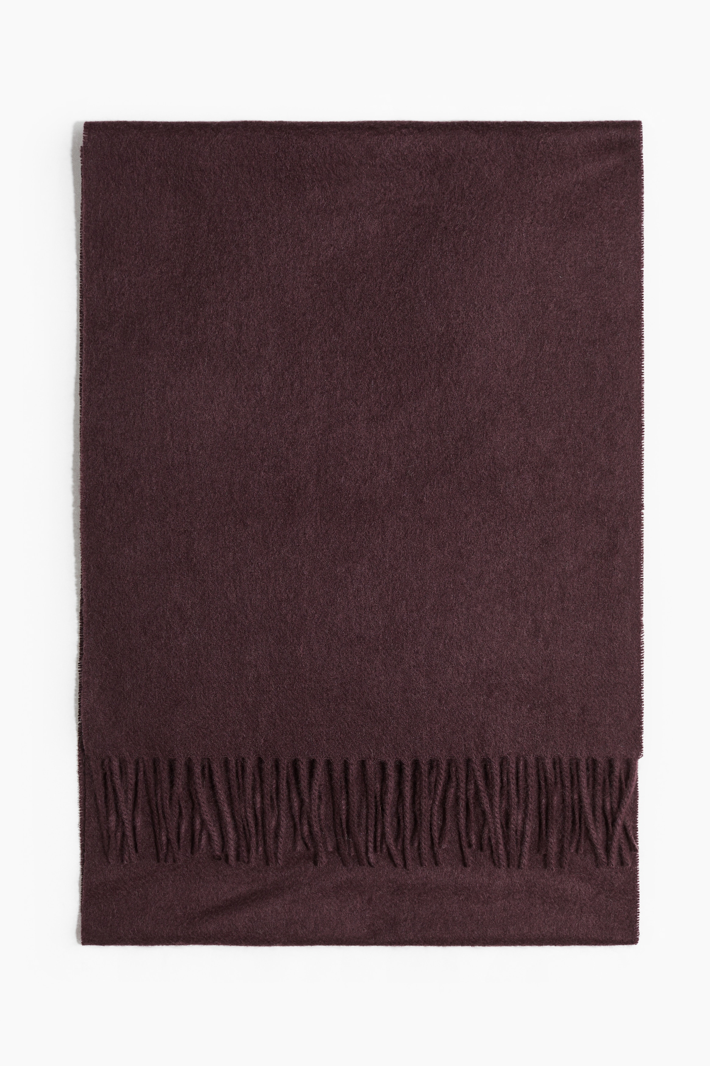 Herre - Plomme Skjerf i kasjmir - Size: 170x33  - H&M