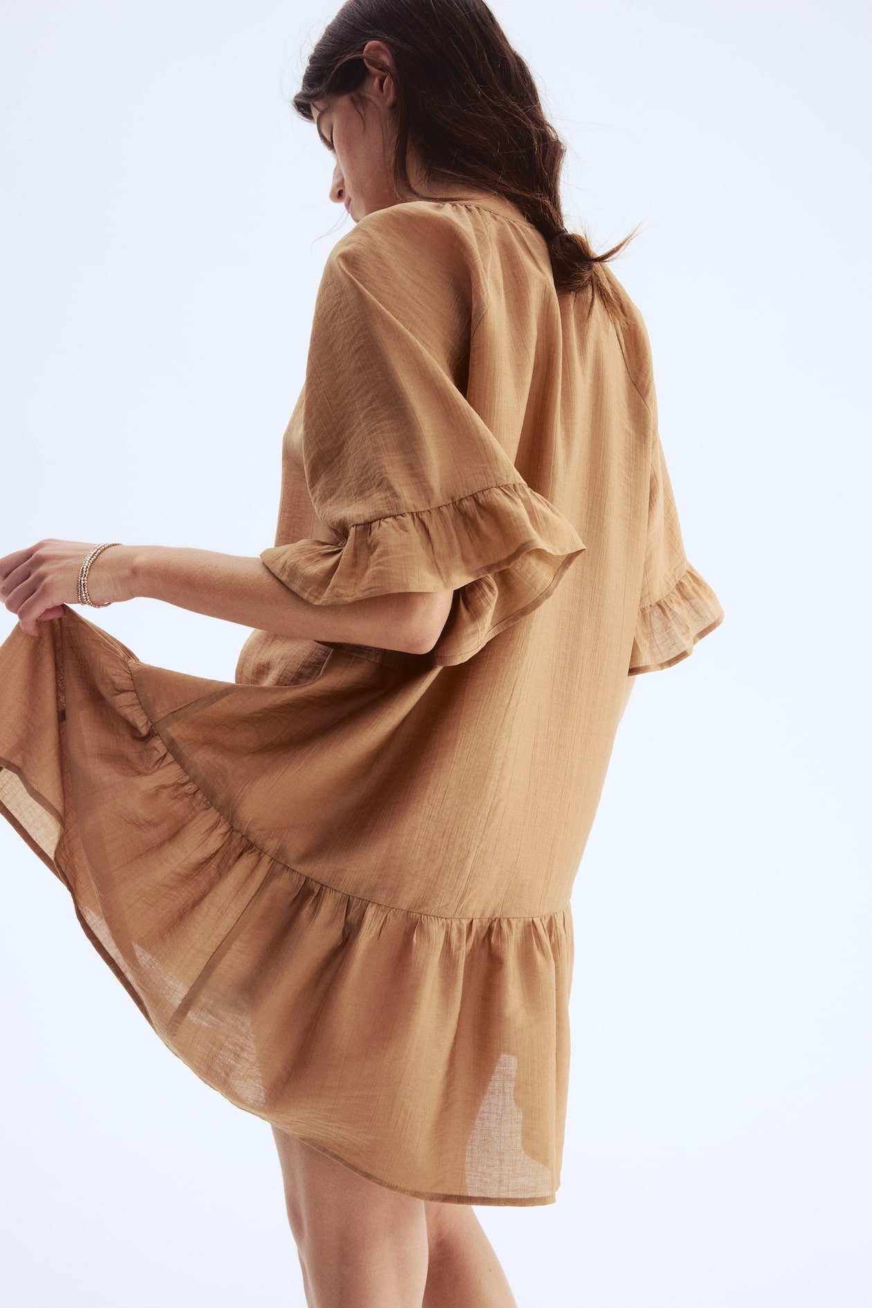 Tie-Detail Tunic Dress - image 4