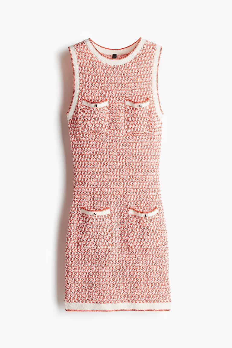 strapless open back dress Knit Dresses main image 1