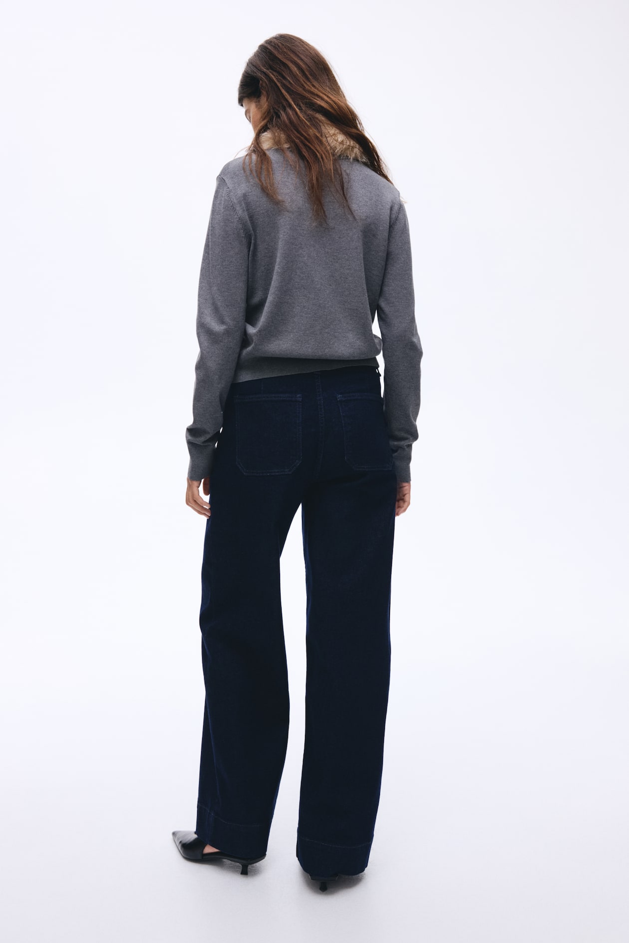 Wide High Jeans - image 4
